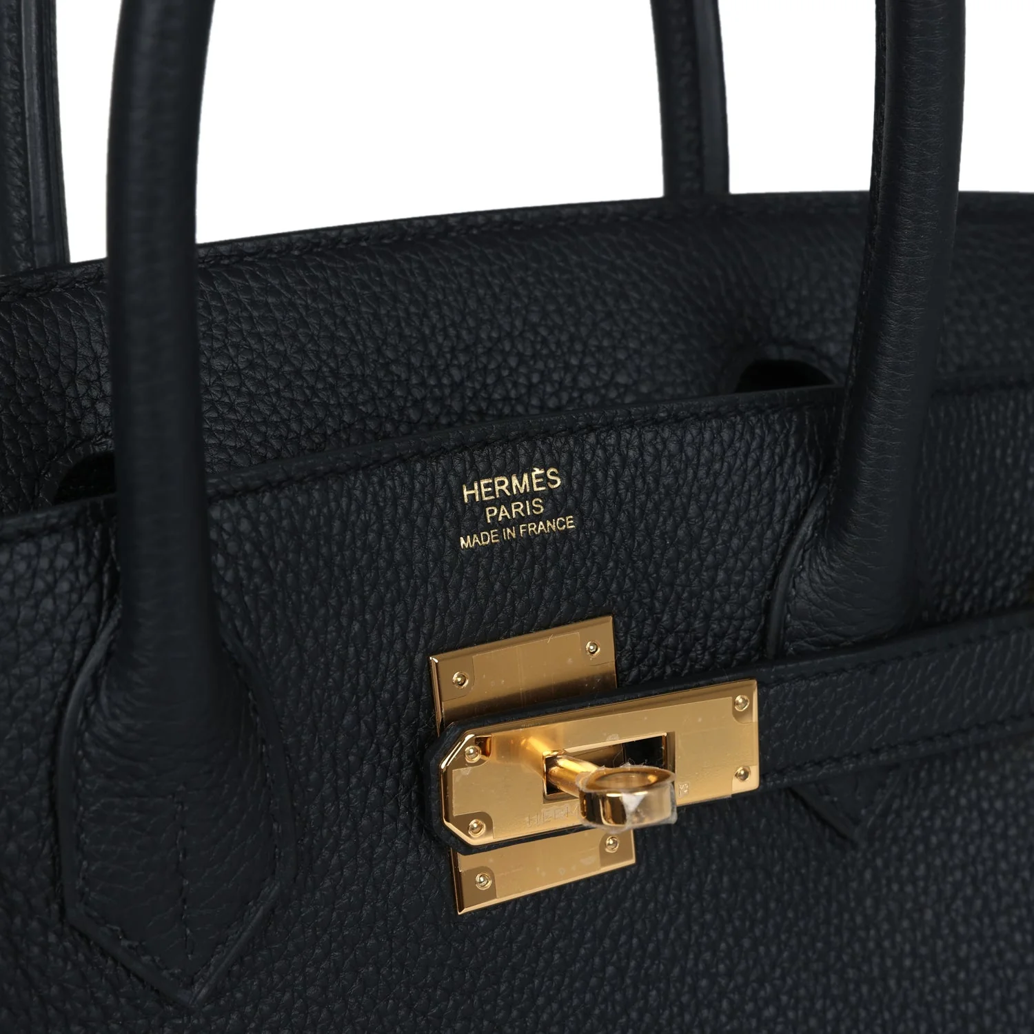 Replicate Hermes Birkin 30 Black Togo Gold Hardware(1:1 replica)