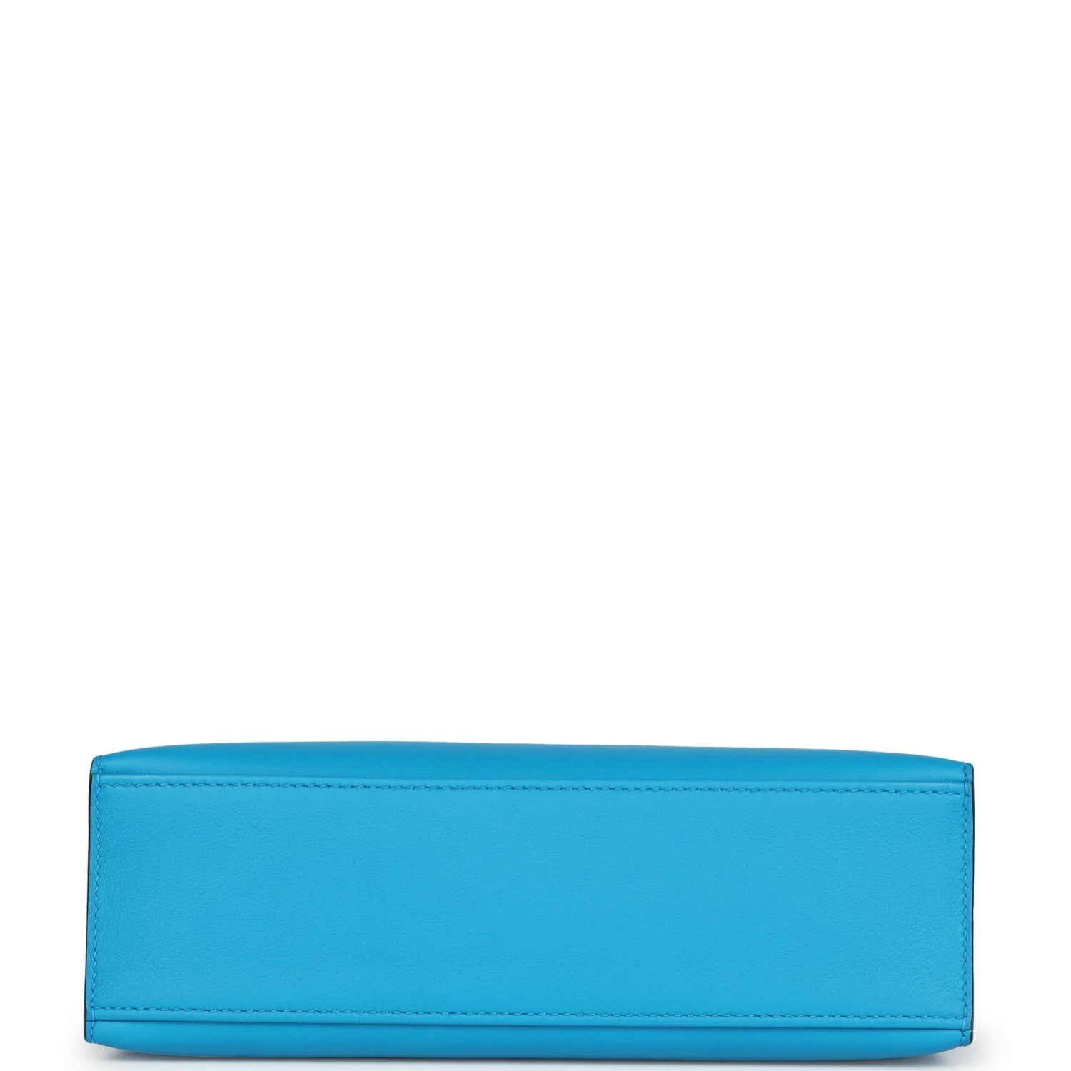 Replicate Hermes Kelly Pochette Bleu Frida Swift Gold Hardware(1:1 replica)