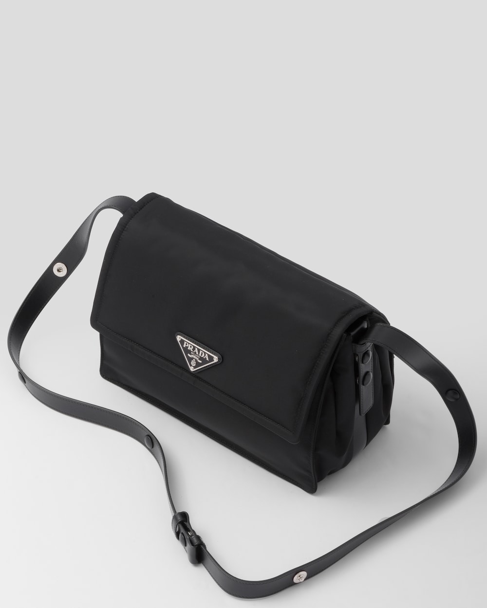 Replicate Medium Padded Re-Nylon Shoulder Bag(1:1 replica)