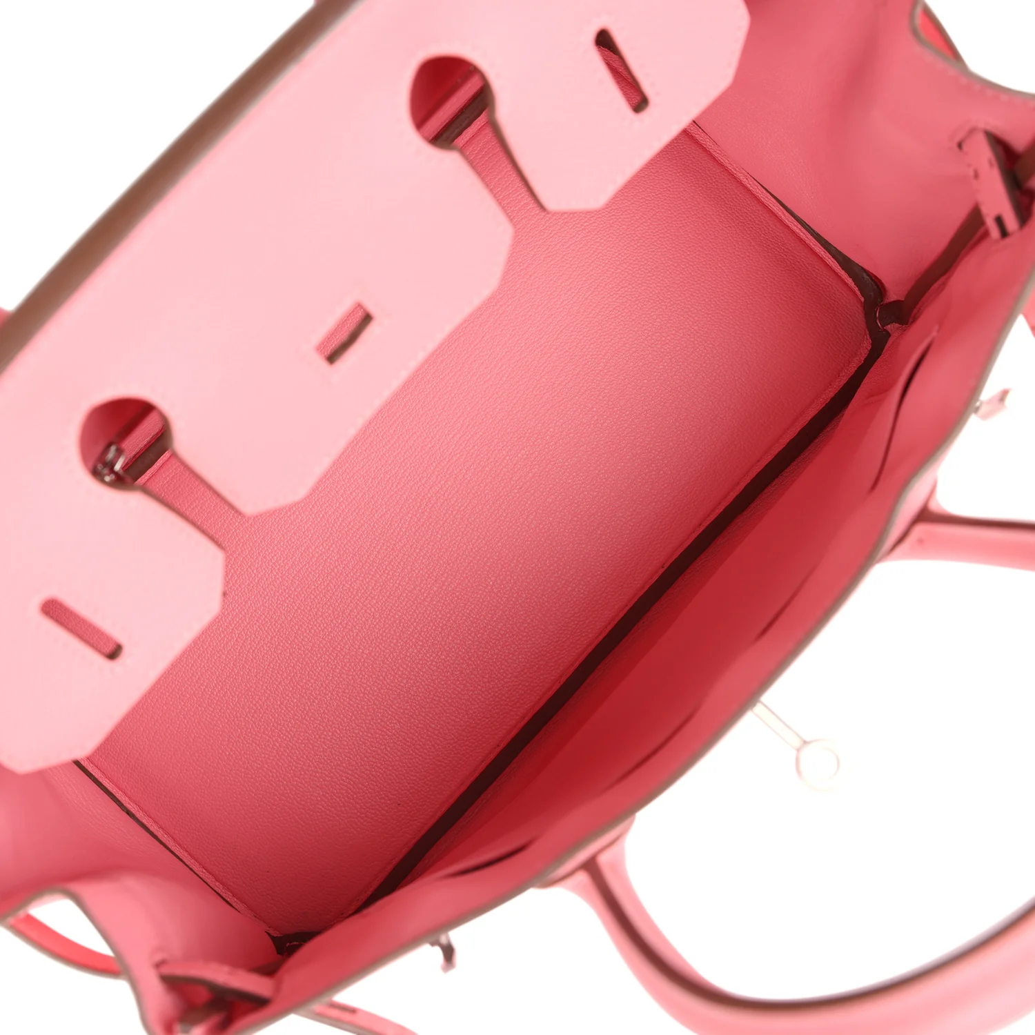 Replicate Hermes Birkin 30 Rose Confetti Epsom Palladium Hardware(1:1 replica)