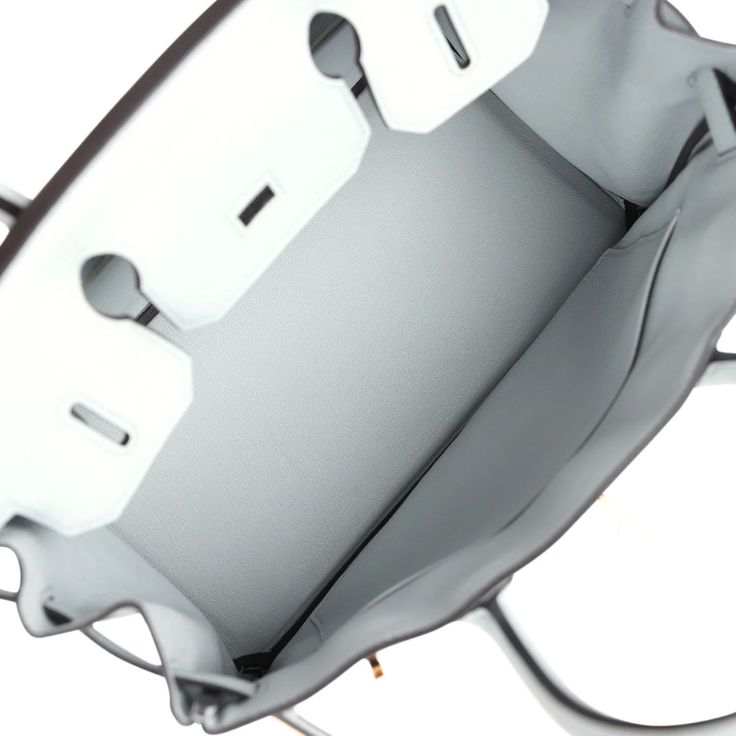 Replicate Hermes Birkin 30 Bleu Pale Togo Gold Hardware(1:1 replica)