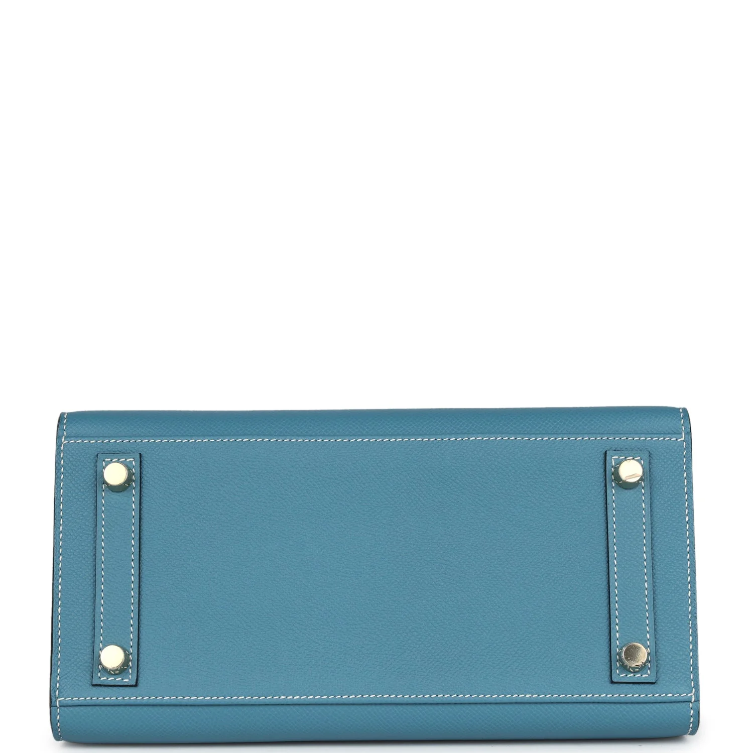 Replicate Hermes Birkin Sellier 25 Blue Jean Epsom Gold Hardware(1:1 replica)