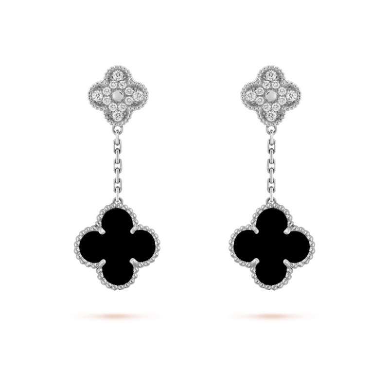 Replicate Magic Alhambra earrings, 2 motifs(1:1 replica)