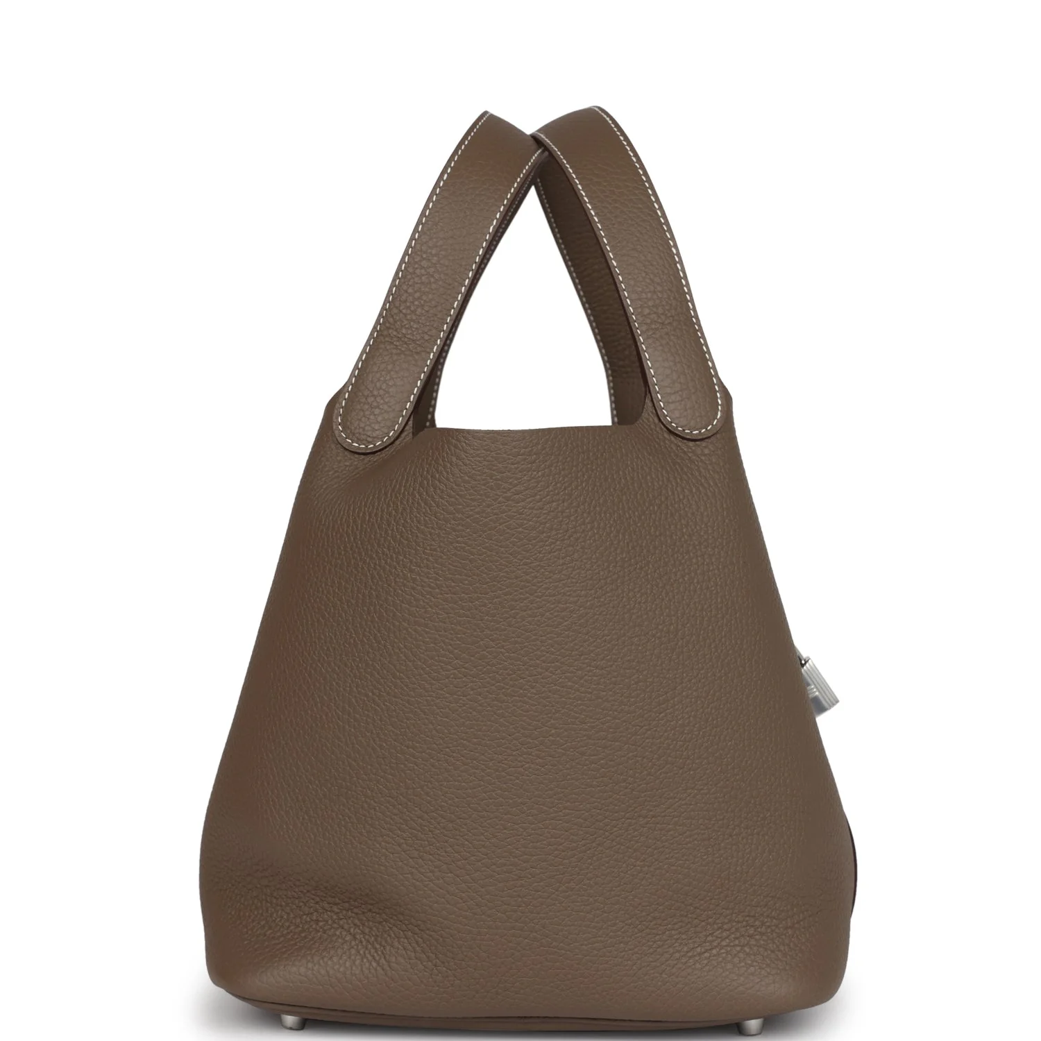 Replicate Hermes Picotin Lock 22 Etoupe Clemence Palladium Hardware(1:1 replica)