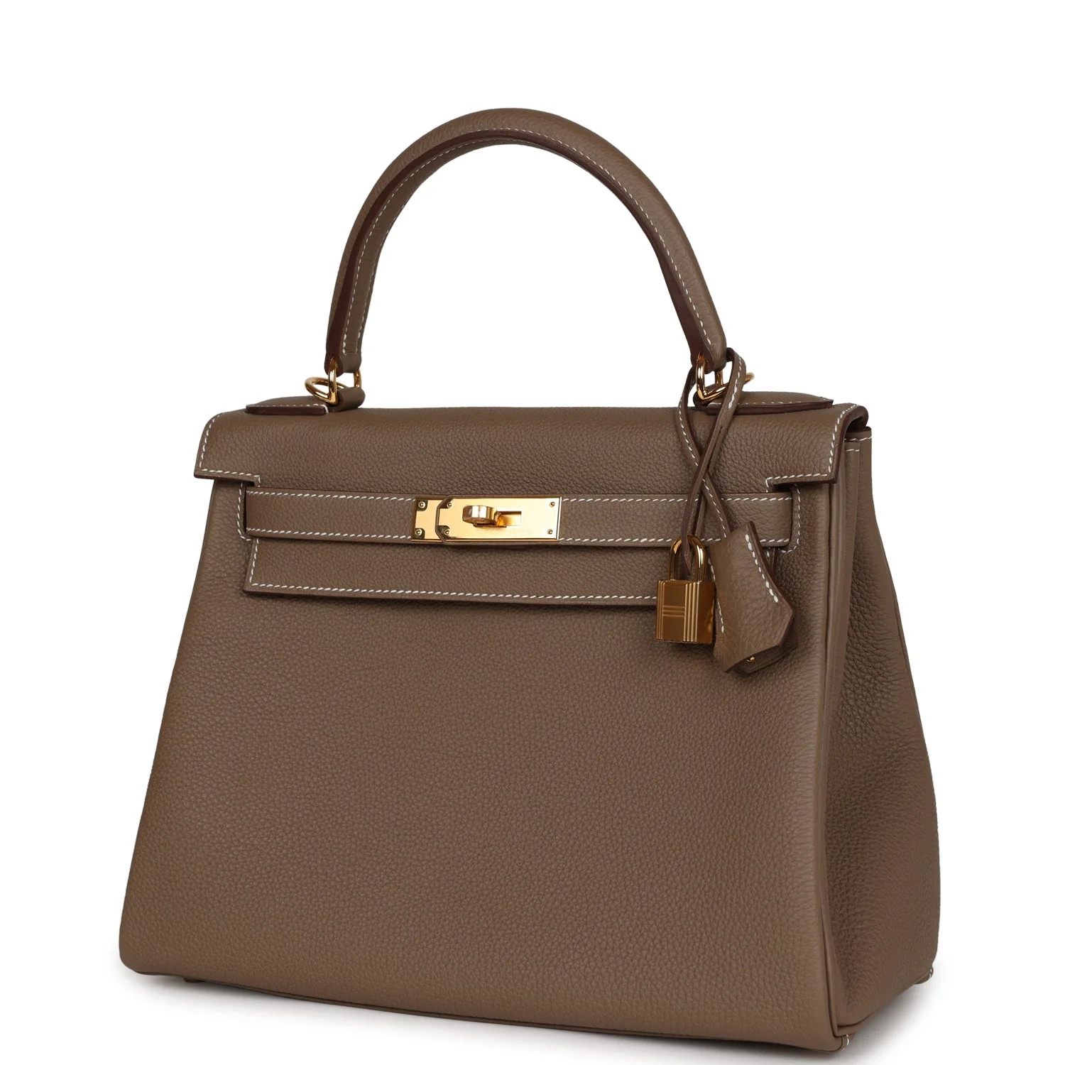 Replicate Hermes Kelly Retourne 28 Etoupe Togo Gold Hardware(1:1 replica)