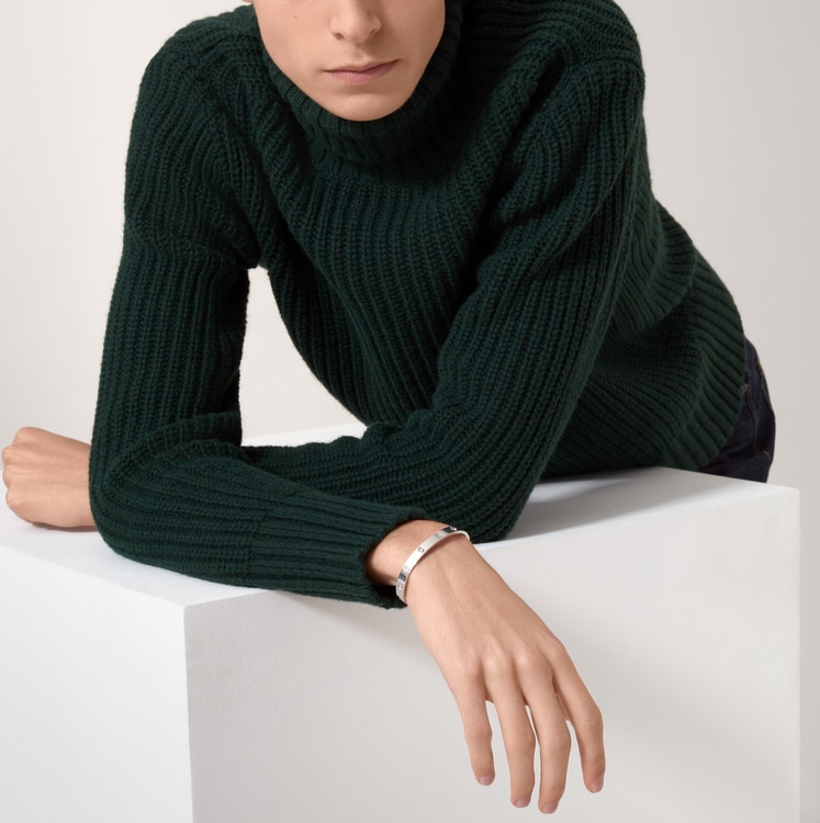 Replicate LOVE bracelet, classic model, 4 diamonds(1:1 replica)