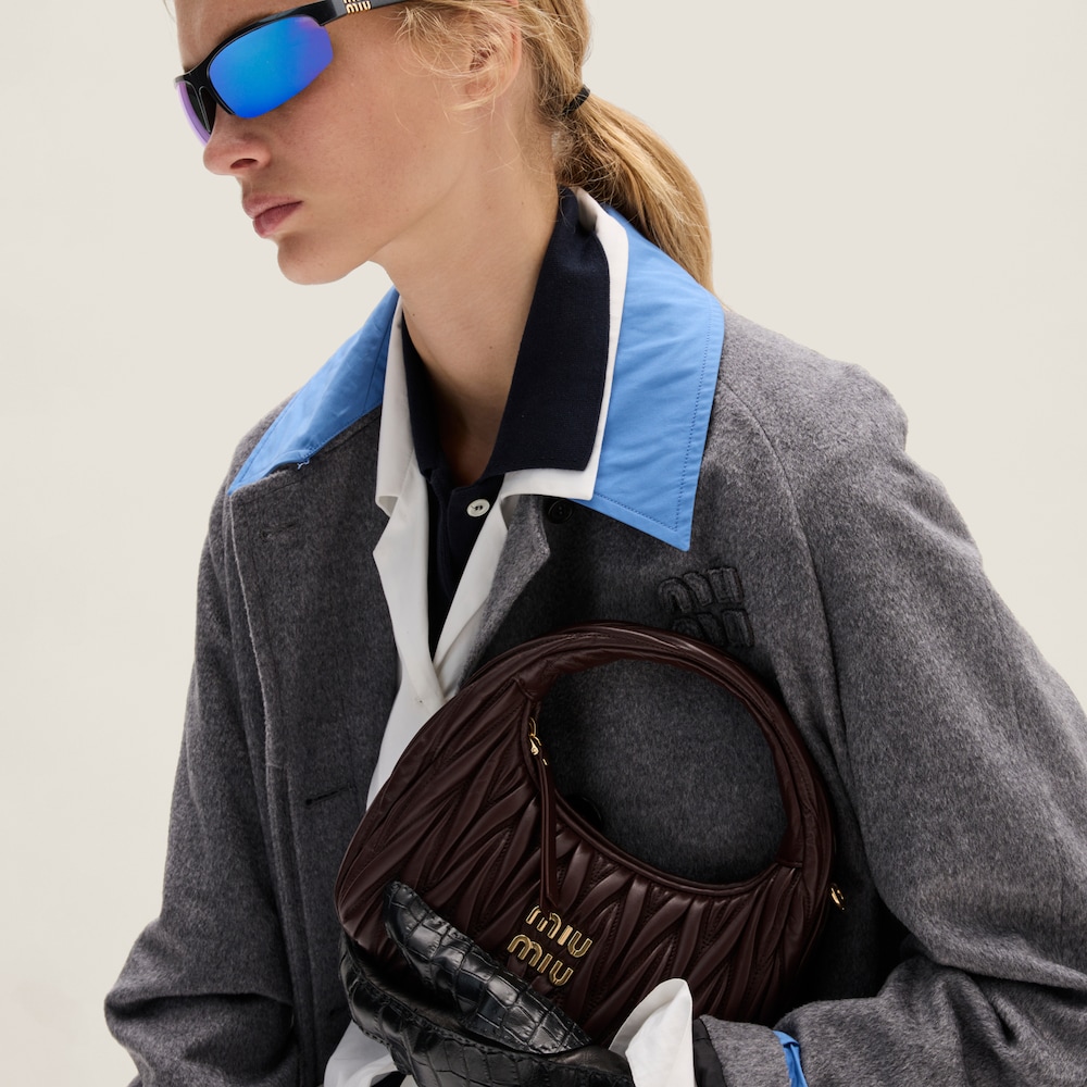 Replicate Wander matelassé nappa leather hobo bag(1:1 replica)