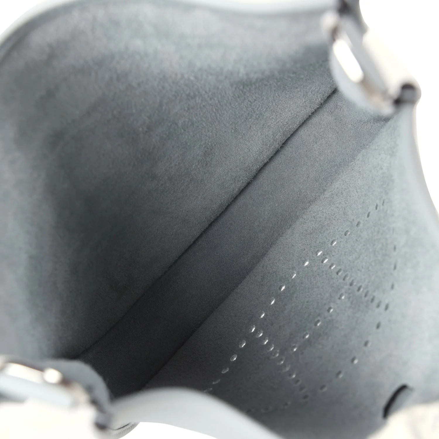 Replicate Hermes Evelyne III PM Bleu Glacier Clemence Palladium Hardware(1:1 replica)