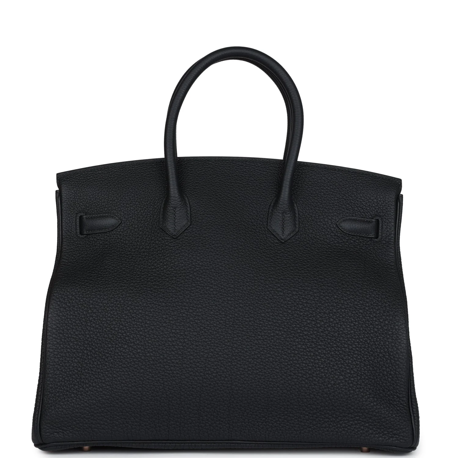 Replicate Hermes Birkin 35 Black Togo Rose Gold Hardware(1:1 replica)