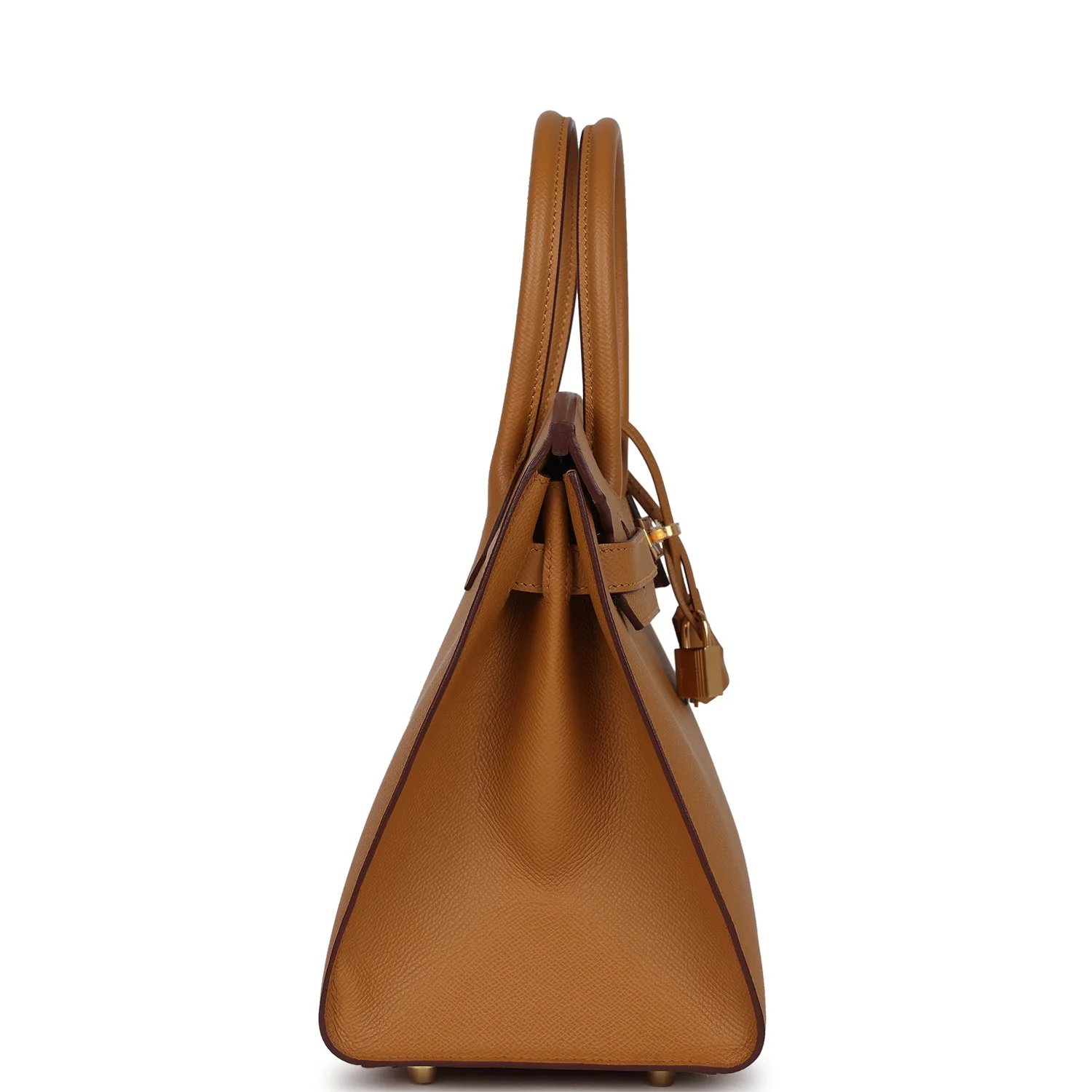 Replicate Hermes Birkin Sellier 30 Sesame Epsom Gold Hardware(1:1 replica)