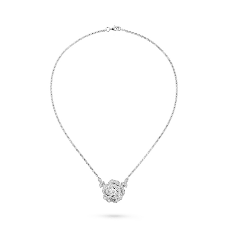 Replicate Bouton de Camélia transformable necklace(1:1 replica)