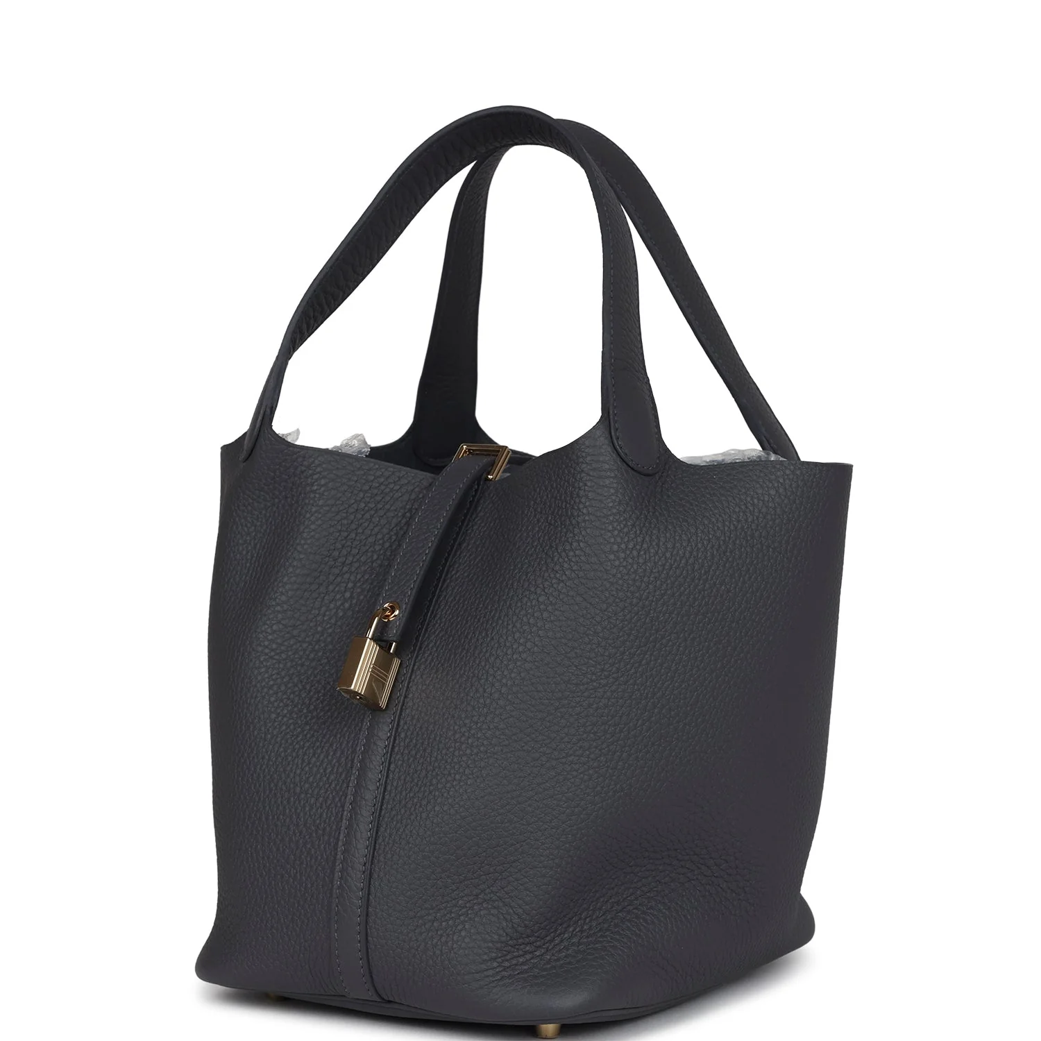 Replicate Hermes Picotin Lock 22 Ardoise Clemence Permabrass Hardware(1:1 replica)