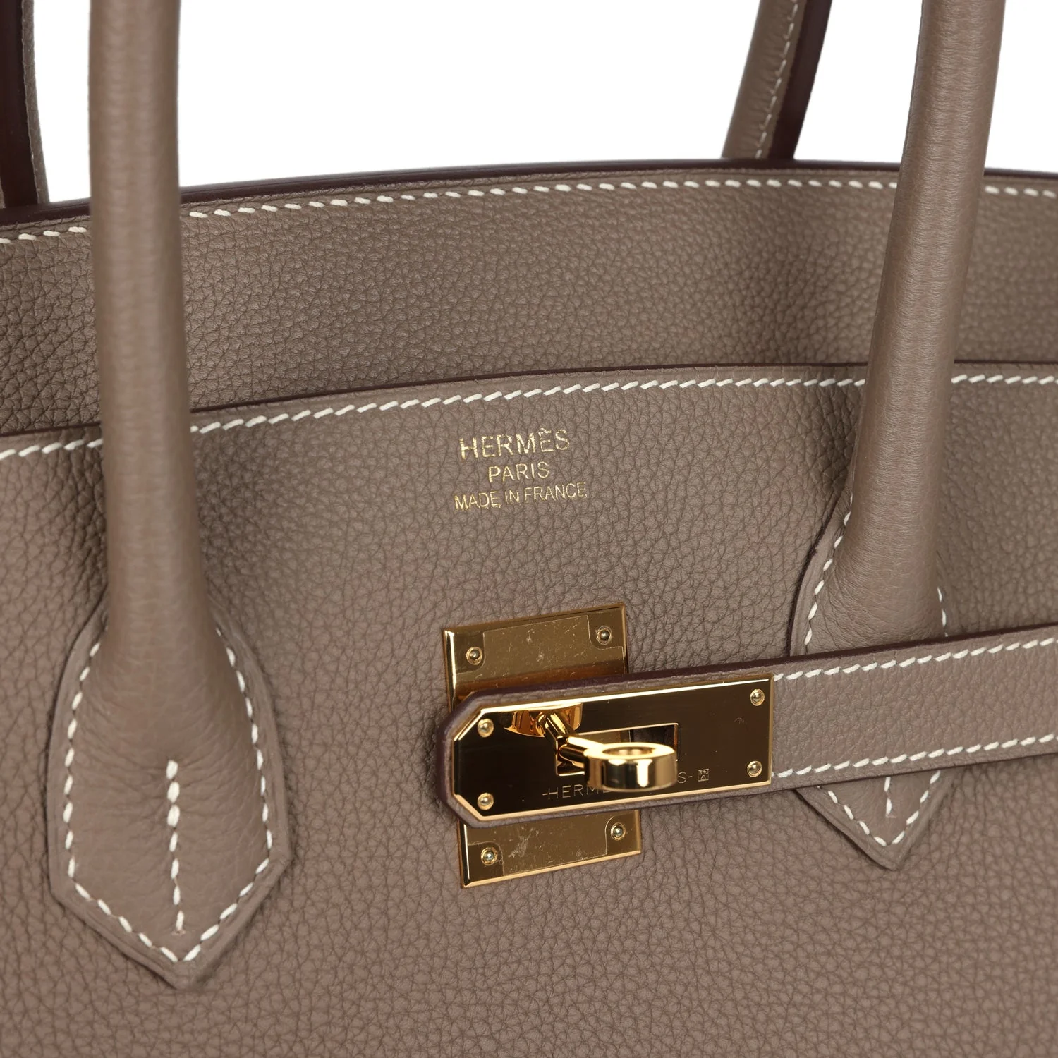 Replicate Hermes Birkin 35 Etoupe Togo Gold Hardware(1:1 replica)