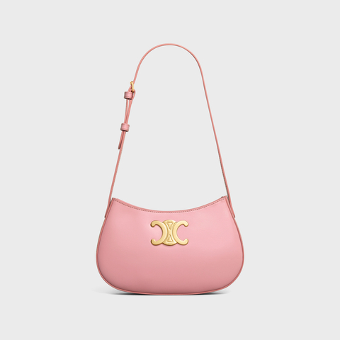 Replicate MEDIUM TILLY BAG IN SHINY CALFSKIN ROSE(1:1 replica)