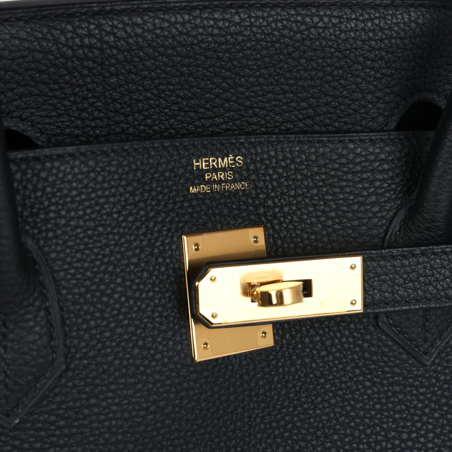 Replicate Hermes Birkin 40 Black Togo Gold Hardware(1:1 replica)