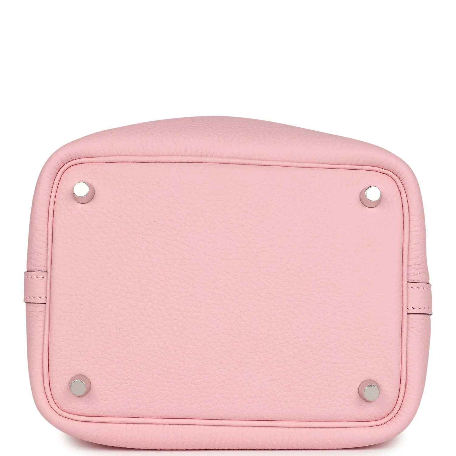 Replicate Hermes Picotin Lock 18 Rose Sakura Clemence Palladium Hardware(1:1 replica)