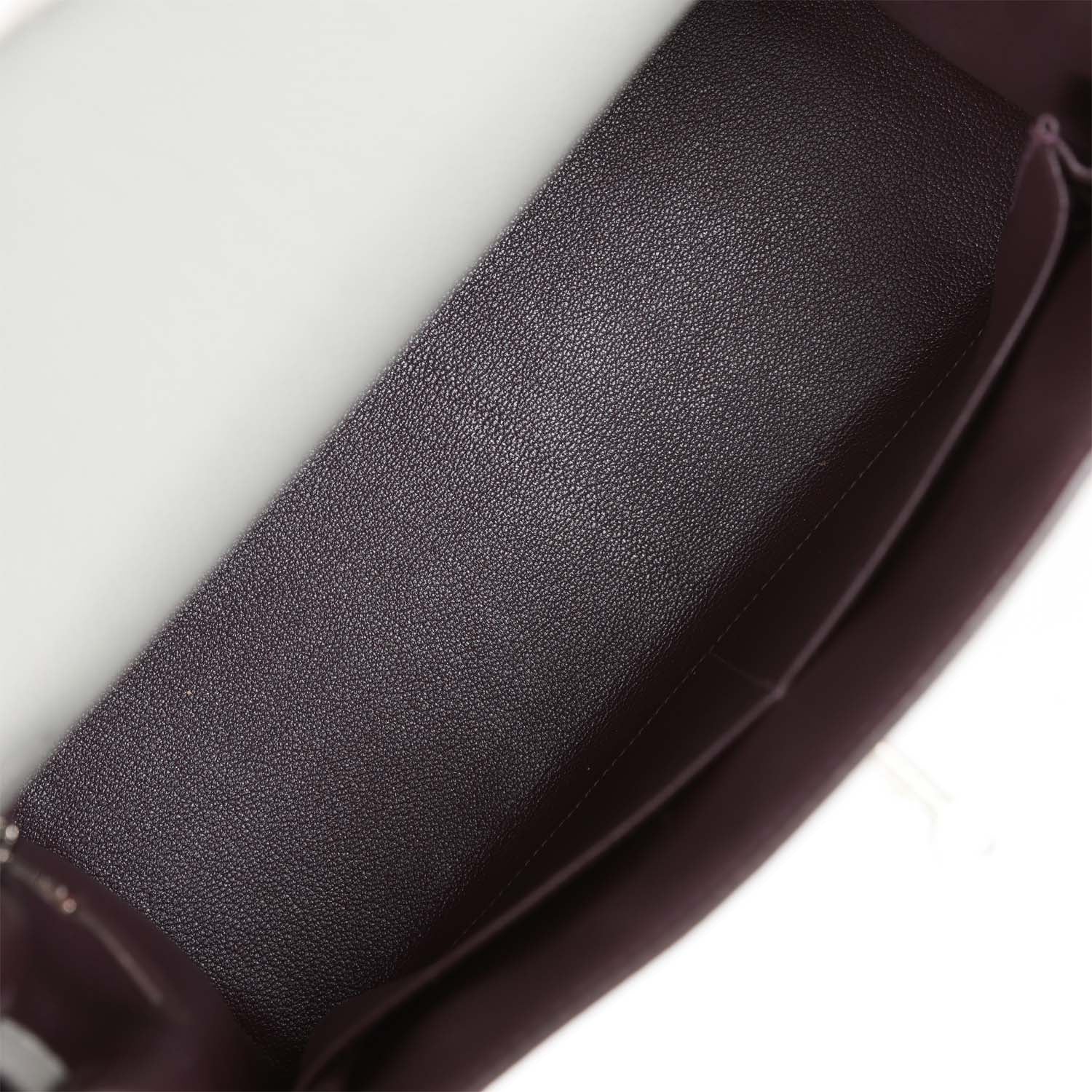 Replicate Hermes Special Order (HSS) Kelly Sellier 28 Gris Mouette Verso Togo Brushed Palladium Hardware(1:1 replica)