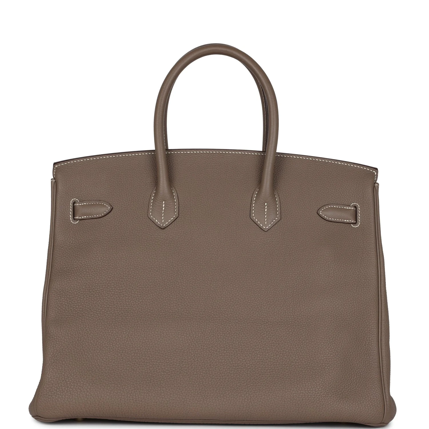 Replicate Hermes Birkin 35 Etoupe Togo Gold Hardware(1:1 replica)