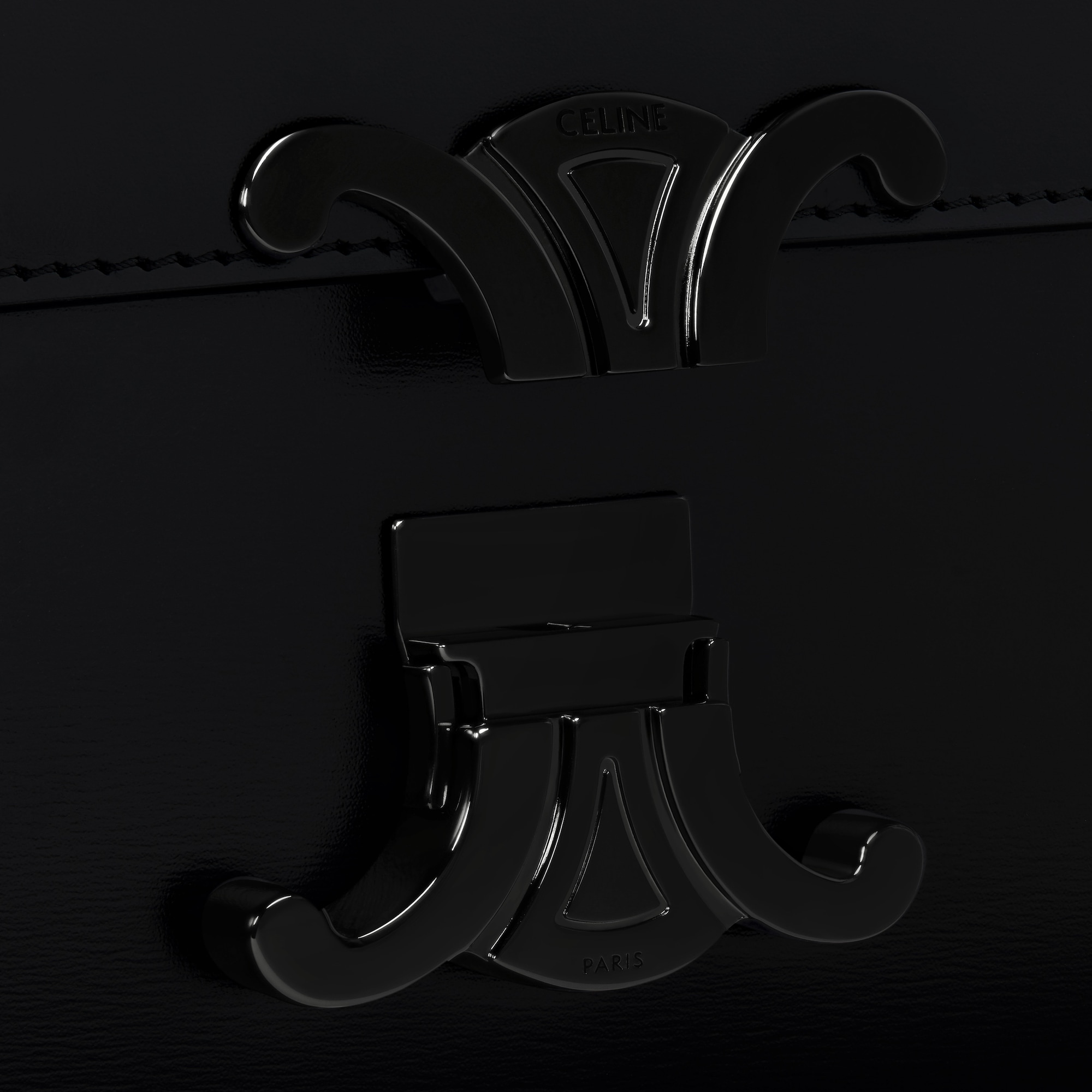 Replicate TEEN TRIOMPHE BAG IN SHINY CALFSKIN(1:1 replica)