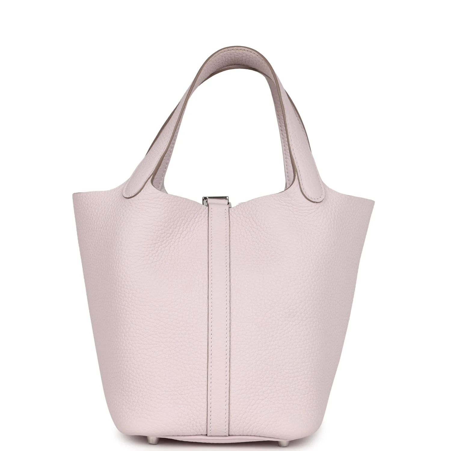 Replicate Hermes Picotin Lock 18 Mauve Pale Clemence Palladium Hardware(1:1 replica)