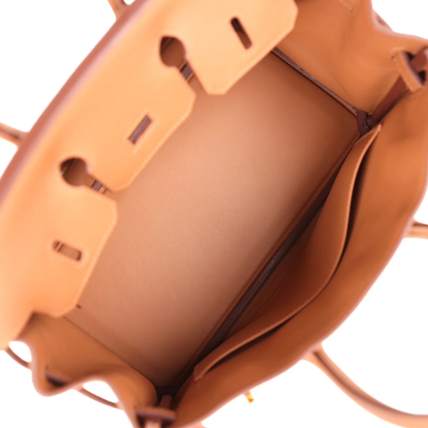 Replicate Hermes Birkin 25 Chamois Grizzly and Gold Swift Gold Hardware(1:1 replica)