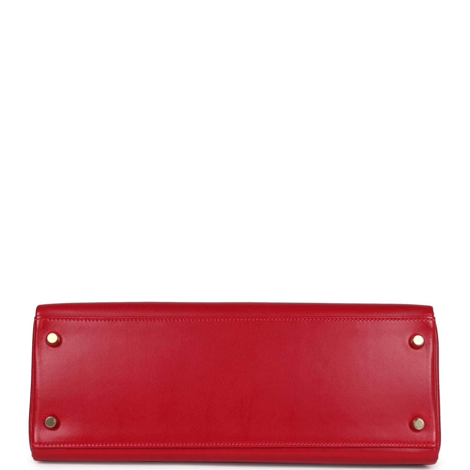 Replicate Hermes Kelly Retourne 32 Rouge Vif Tadelakt Gold Hardware(1:1 replica)