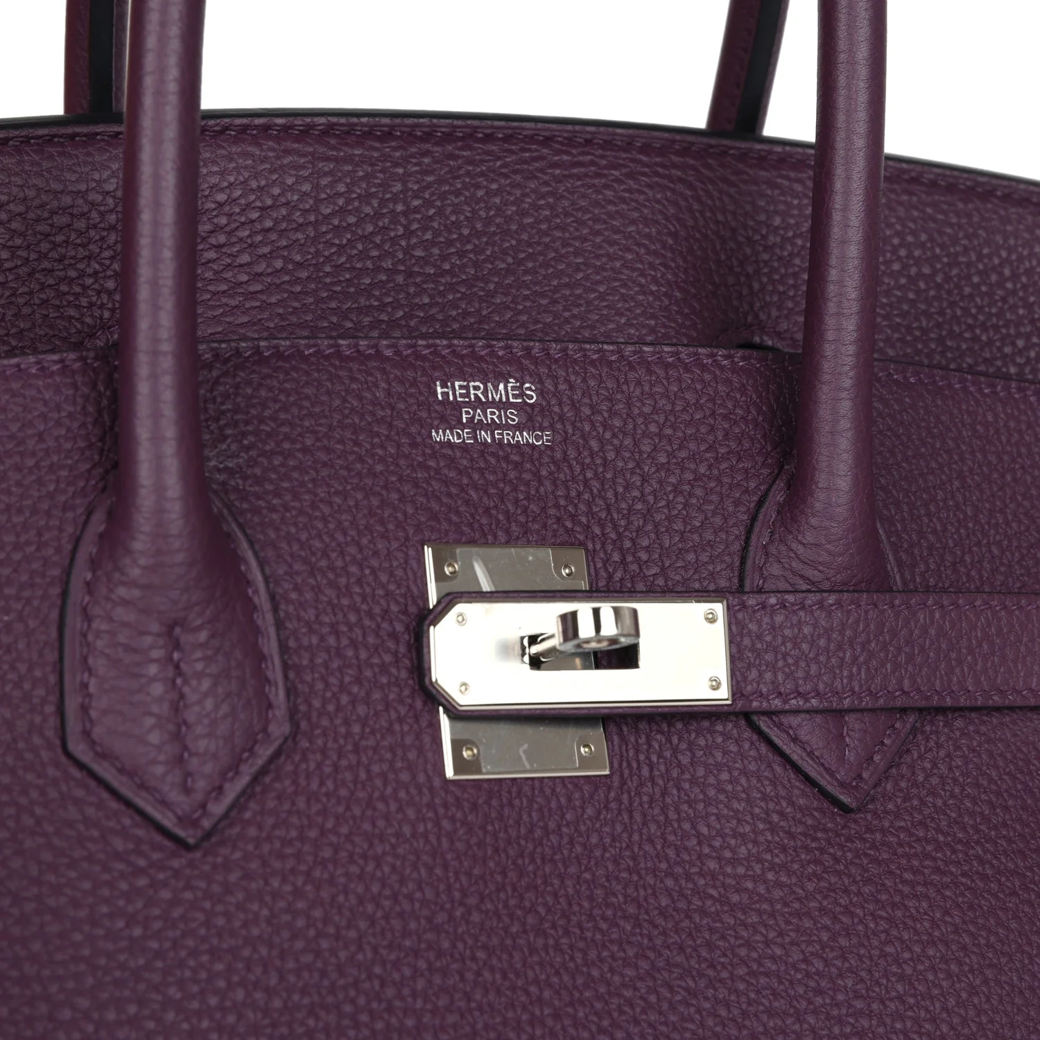 Replicate Hermes Birkin 35 Cassis Togo Palladium Hardware(1:1 replica)