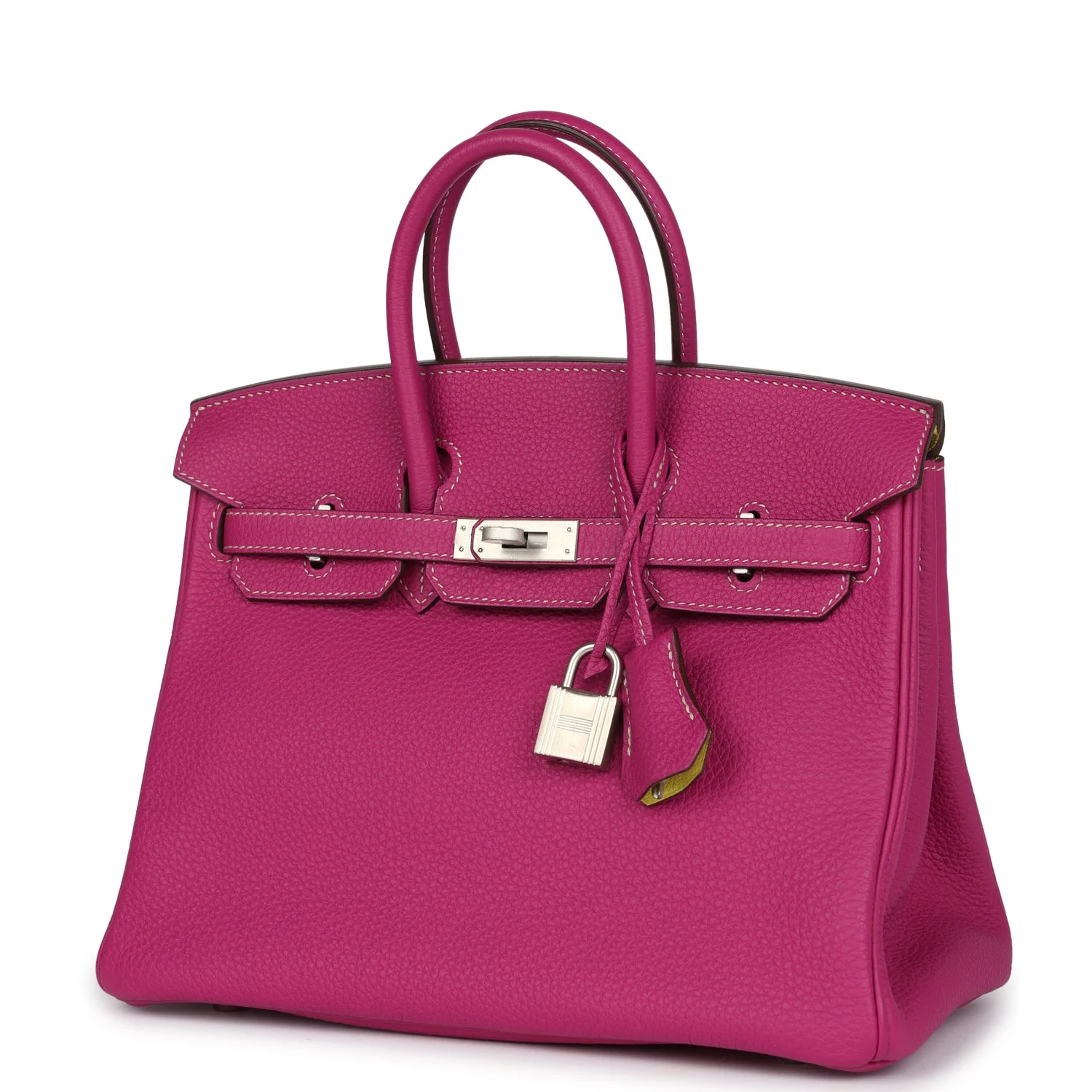 Replicate Hermes Special Order (HSS) Birkin 25 Rose Poupre Verso Togo Brushed Palladium Hardware(1:1 replica)