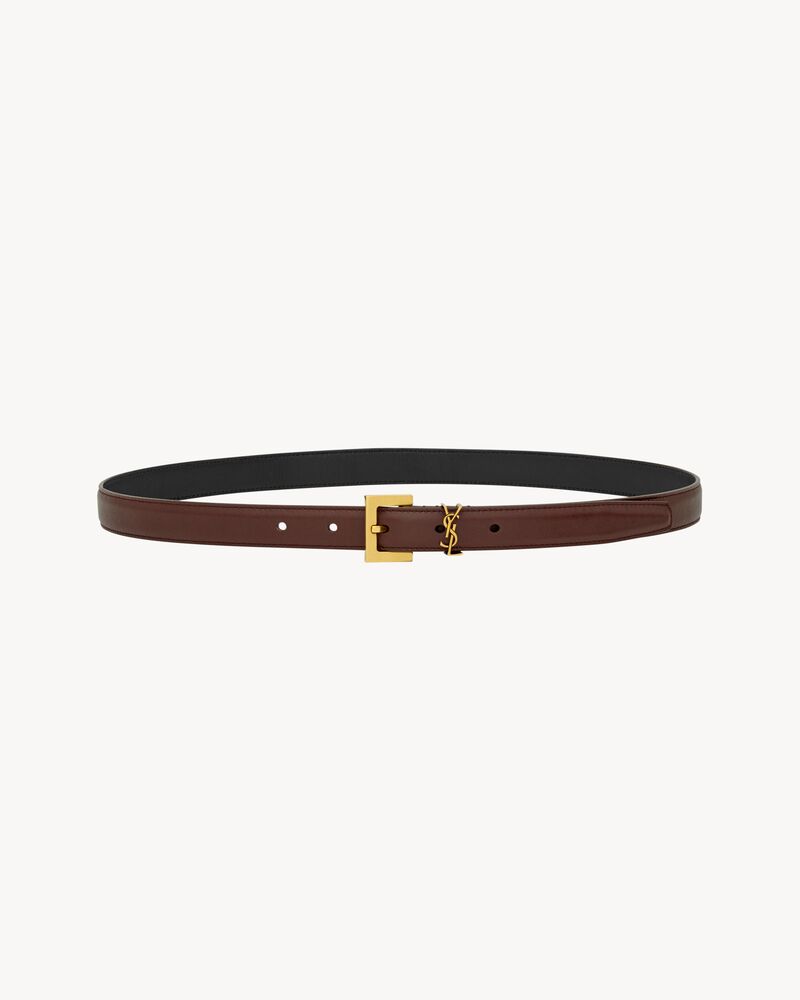 Replicate cassandre thin belt in smooth leather(1:1 replica)