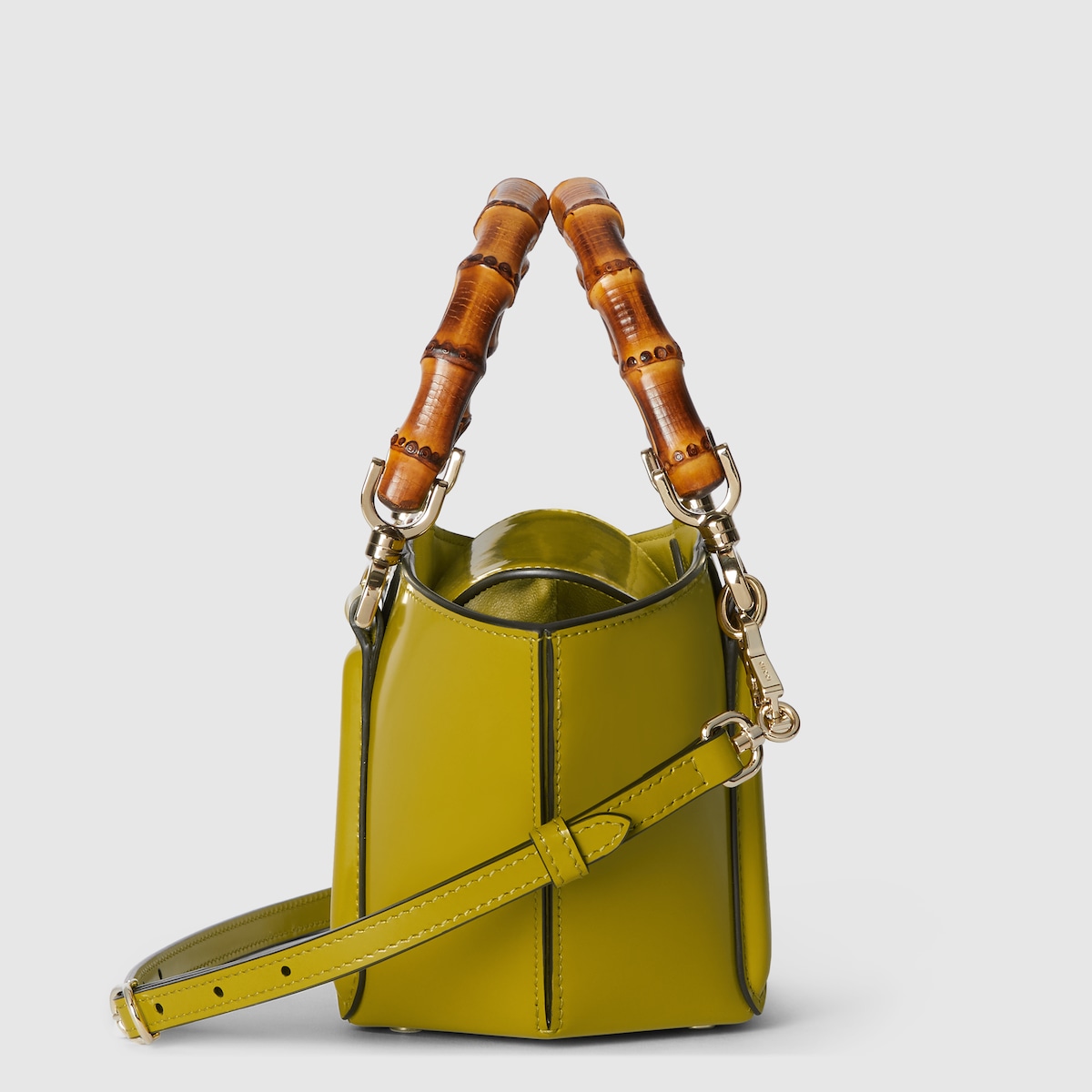 Replicate Mini Bamboo Top Handle Tote Bag(1:1 replica)