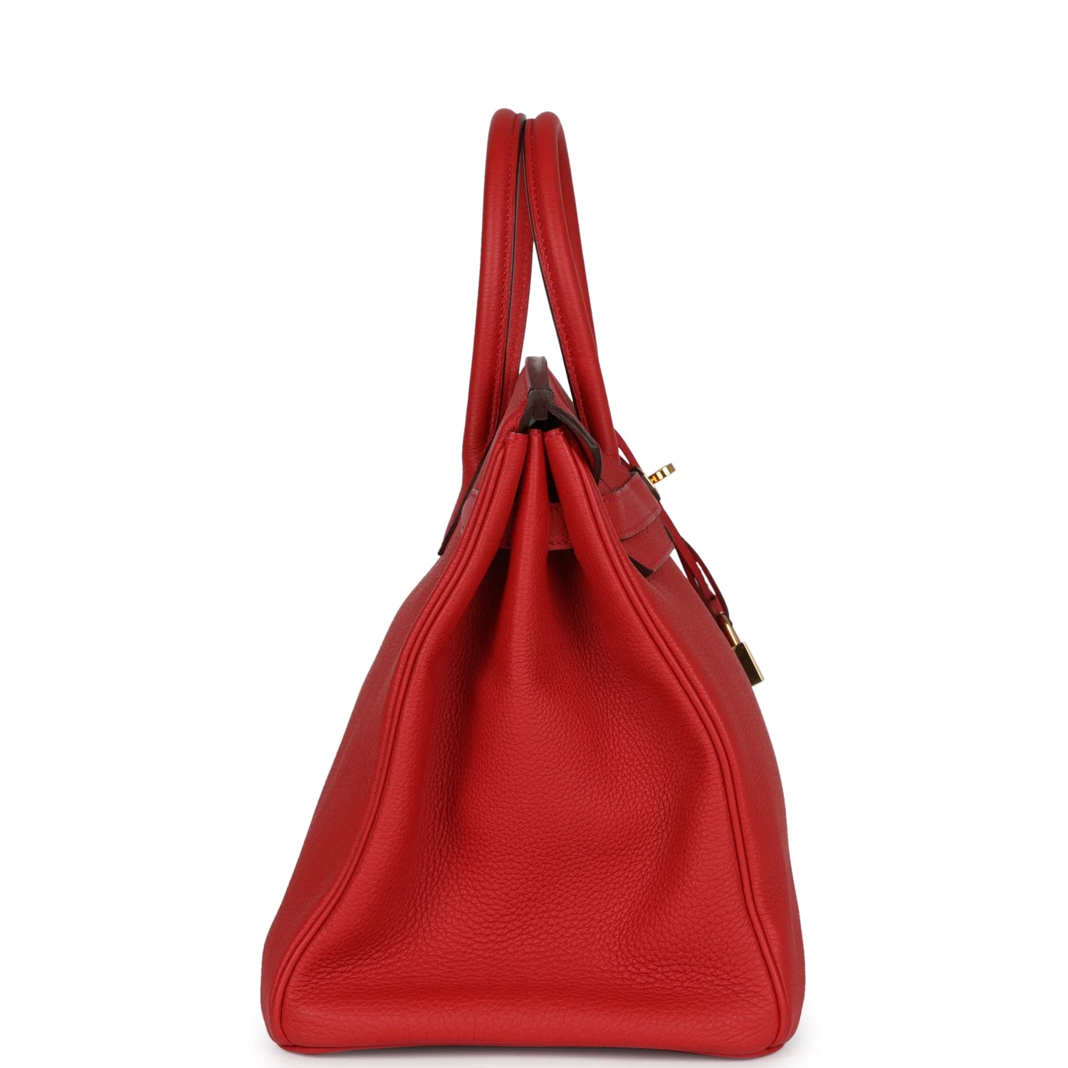 Replicate Hermes Birkin 35 Rouge Tomate Togo Gold Hardware(1:1 replica)