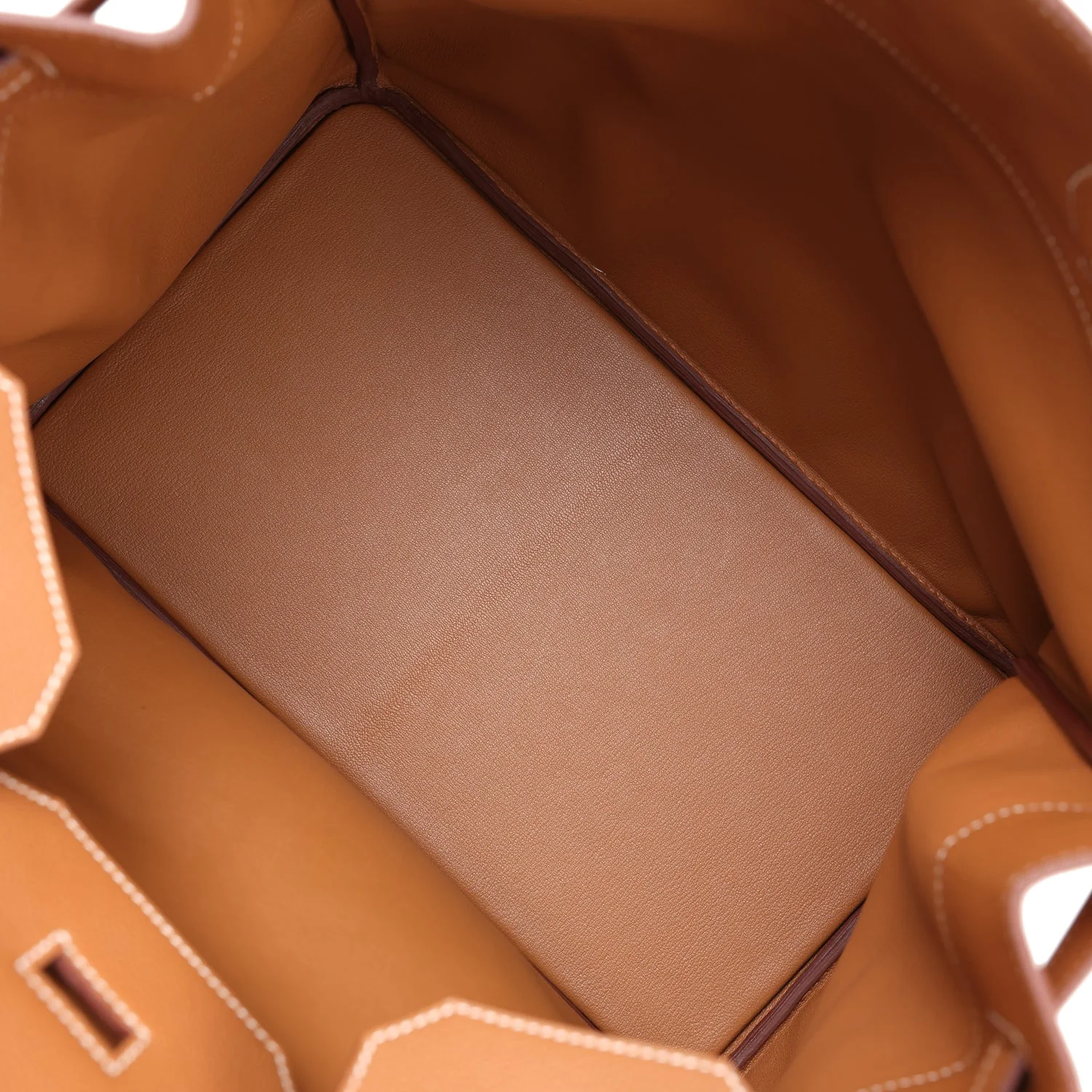 Replicate Hermes Birkin HAC 40 Gold Togo Palladium Hardware(1:1 replica)