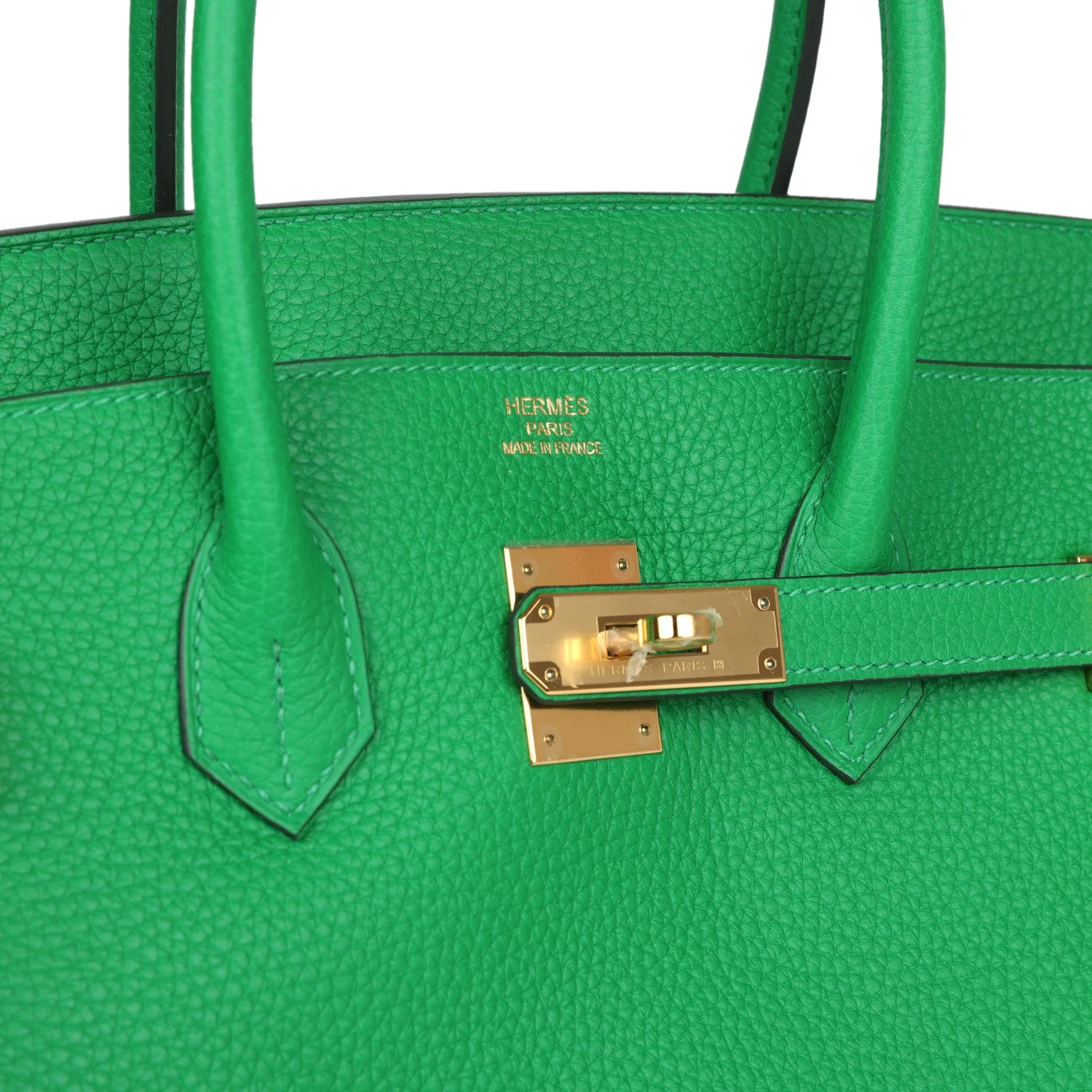 Replicate Hermes Birkin 35 Bambou Clemence Gold Hardware(1:1 replica)