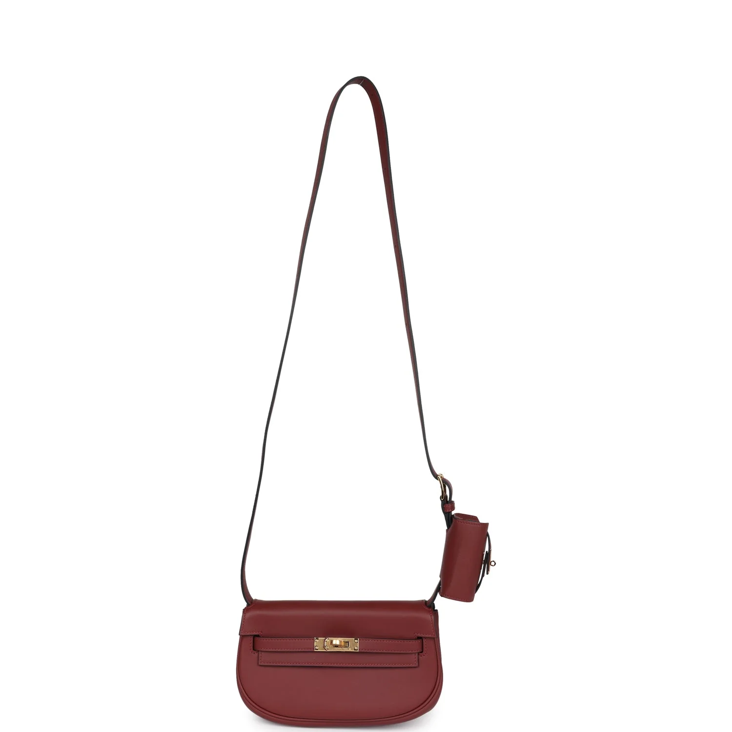 Replicate Hermes Kelly Moove Rouge H Swift Gold Hardware(1:1 replica)