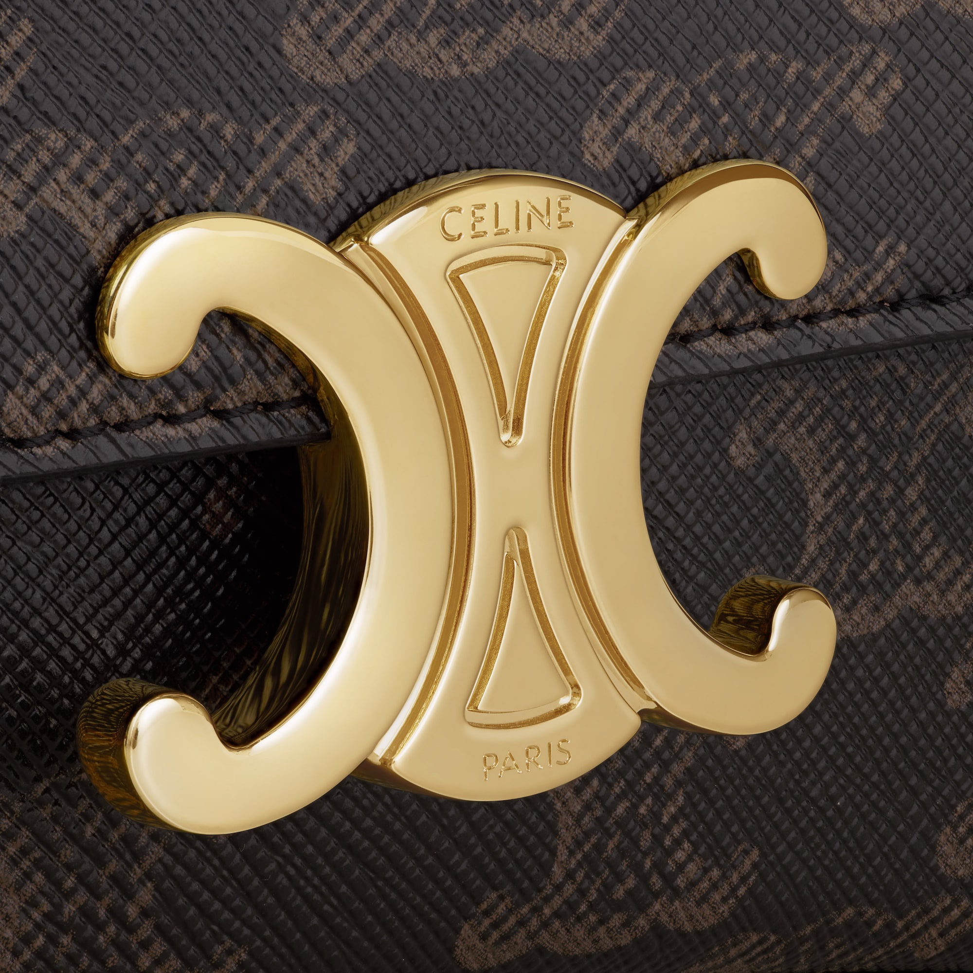 Replicate TEEN CELINE LOLA IN TRIOMPHE CANVAS AND CALFSKIN(1:1 replica)