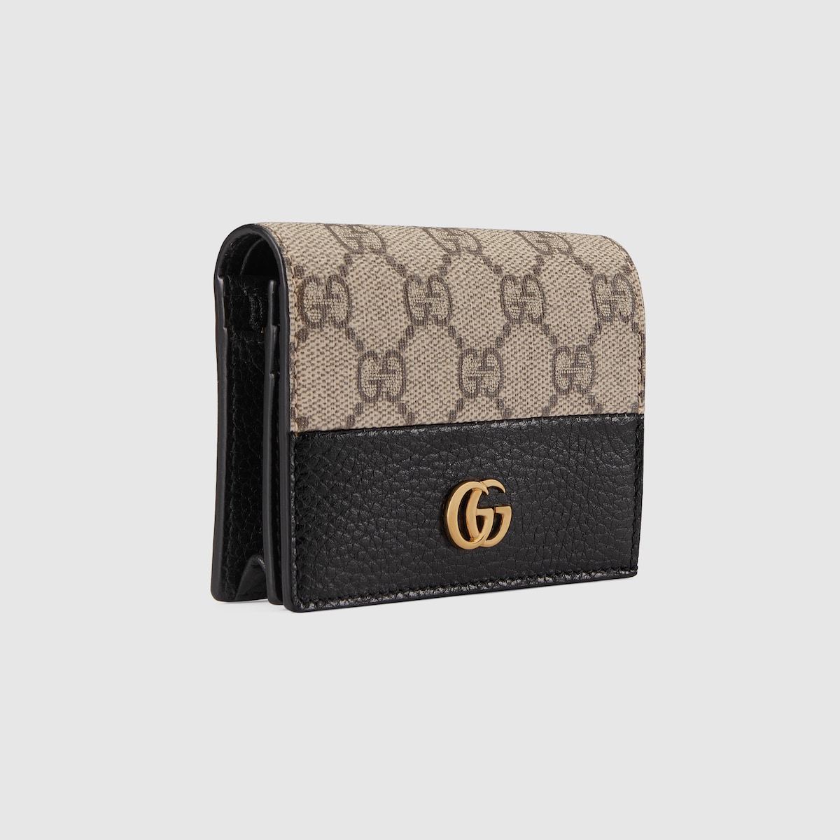 Replicate GG Marmont Bi-Color Card Case Wallet(1:1 replica)