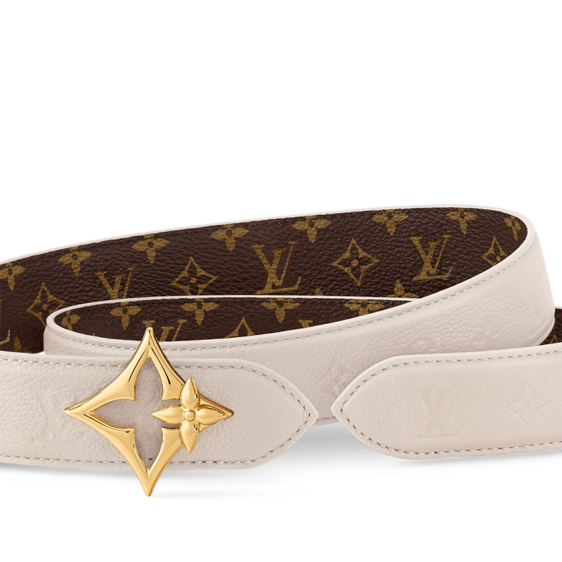Replicate LV Flowergram 30mm Reversible Belt(1:1 replica)