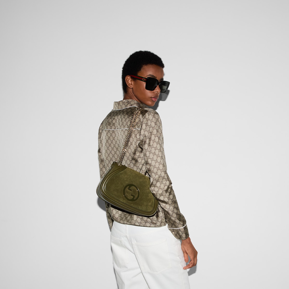 Replicate Gucci Blondie Small Shoulder Bag(1:1 replica)