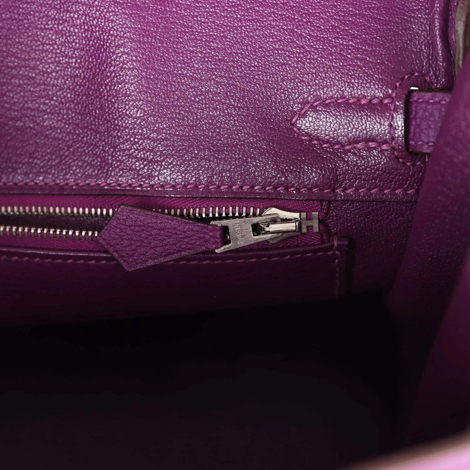 Replicate Hermes Special Order (HSS) Birkin 25 Anemone Togo Palladium Hardware(1:1 replica)