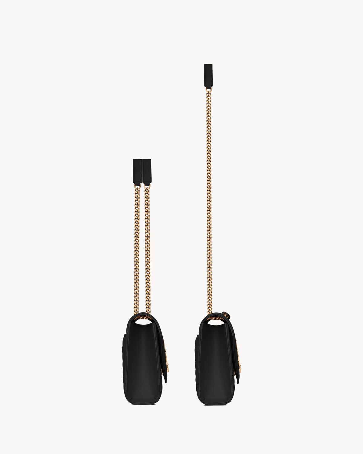 Replicate Ysl Envelope Medium in Quilted Grain De Poudre Embossed Leather(1:1 replica)