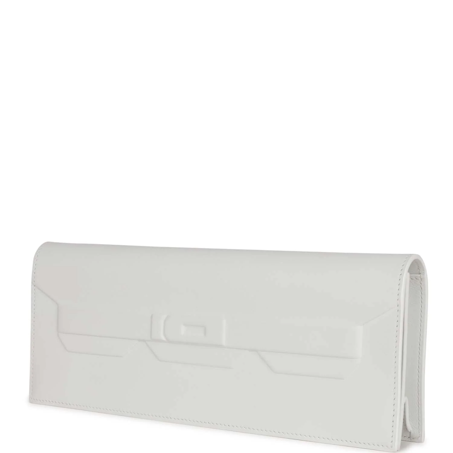 Replicate Hermes Shadow Kelly Cut New White Swift(1:1 replica)