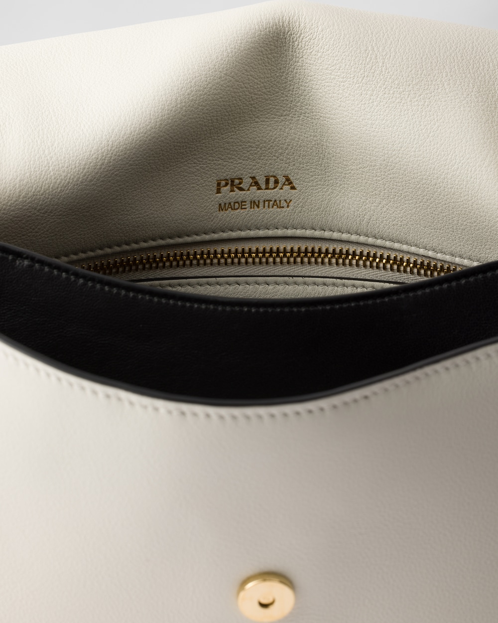 Replicate Prada Doux Medium Leather Shoulder Bag(1:1 replica)