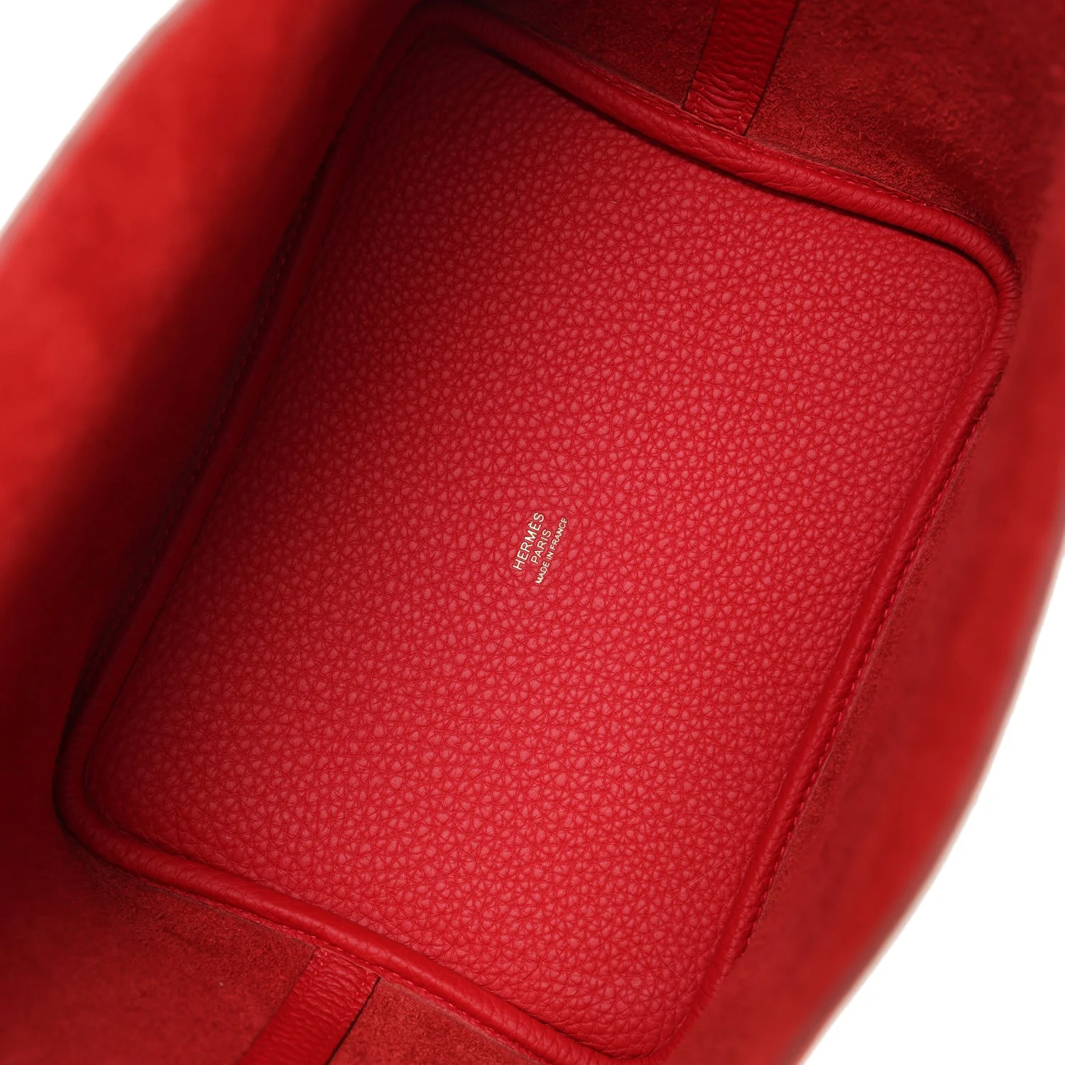 Replicate Hermes Picotin Lock 22 Vermillion Maurice Gold Hardware(1:1 replica)