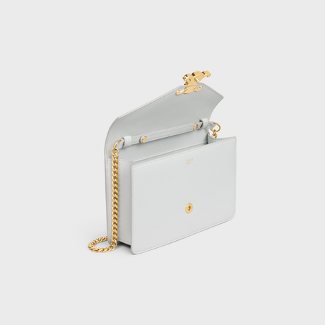 Replicate WALLET ON CHAIN MARGO IN SHINY CALFSKIN MOON(1:1 replica)