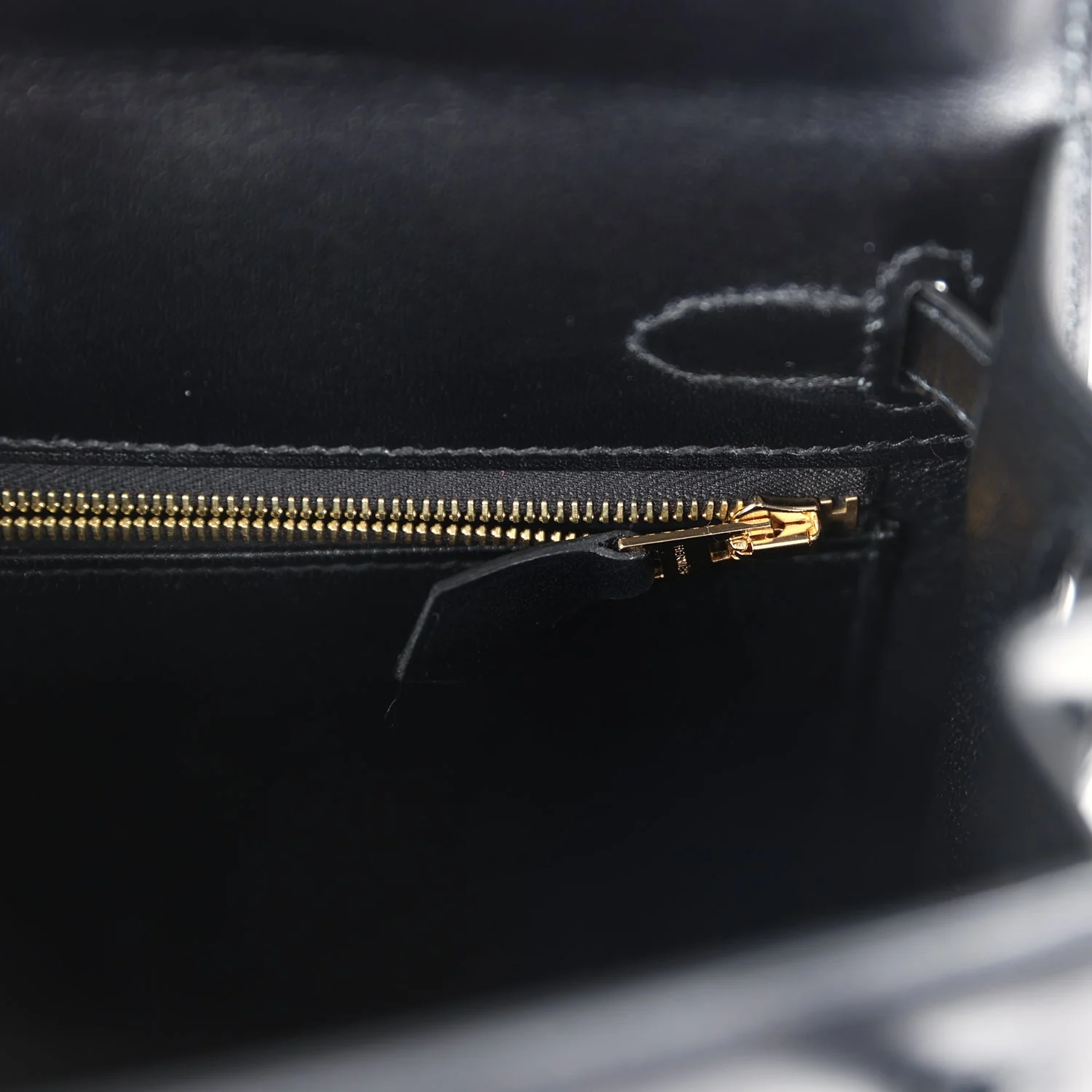 Replicate Hermes Kelly Sellier 25 Black Box Gold Hardware(1:1 replica)