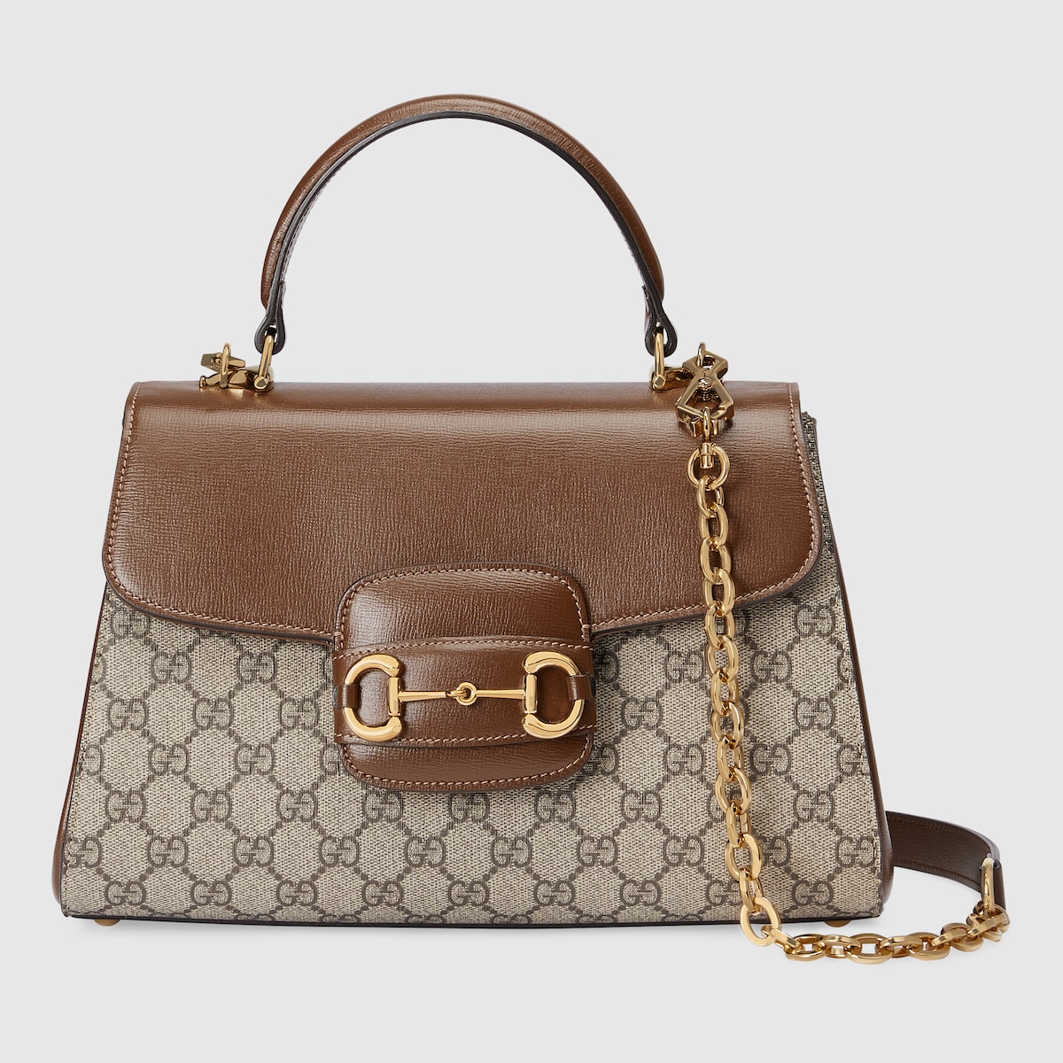 Replicate Gucci Horsebit 1955 Medium Top Handle Bag(1:1 replica)