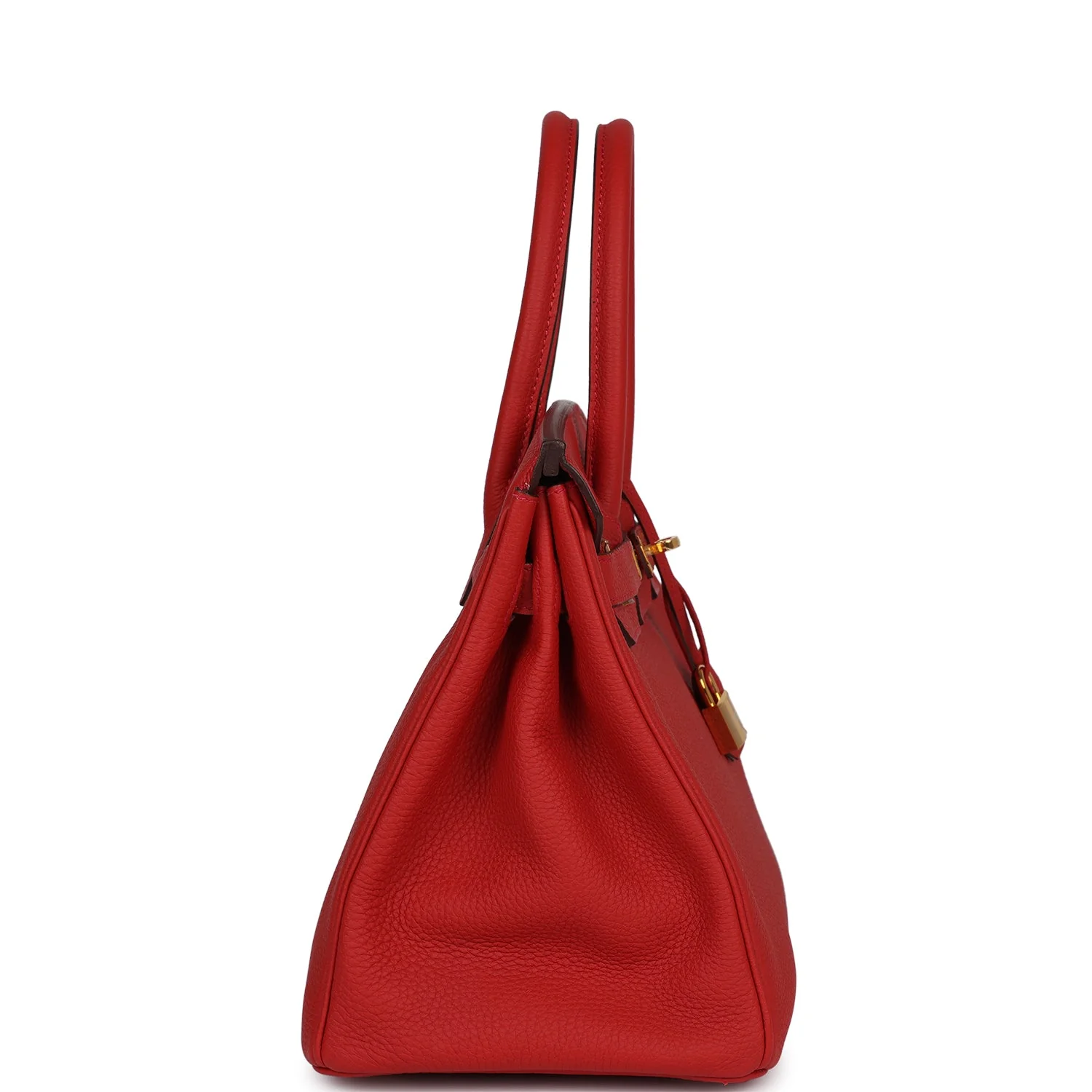 Replicate Hermes Birkin 30 Geranium Togo Gold Hardware(1:1 replica)