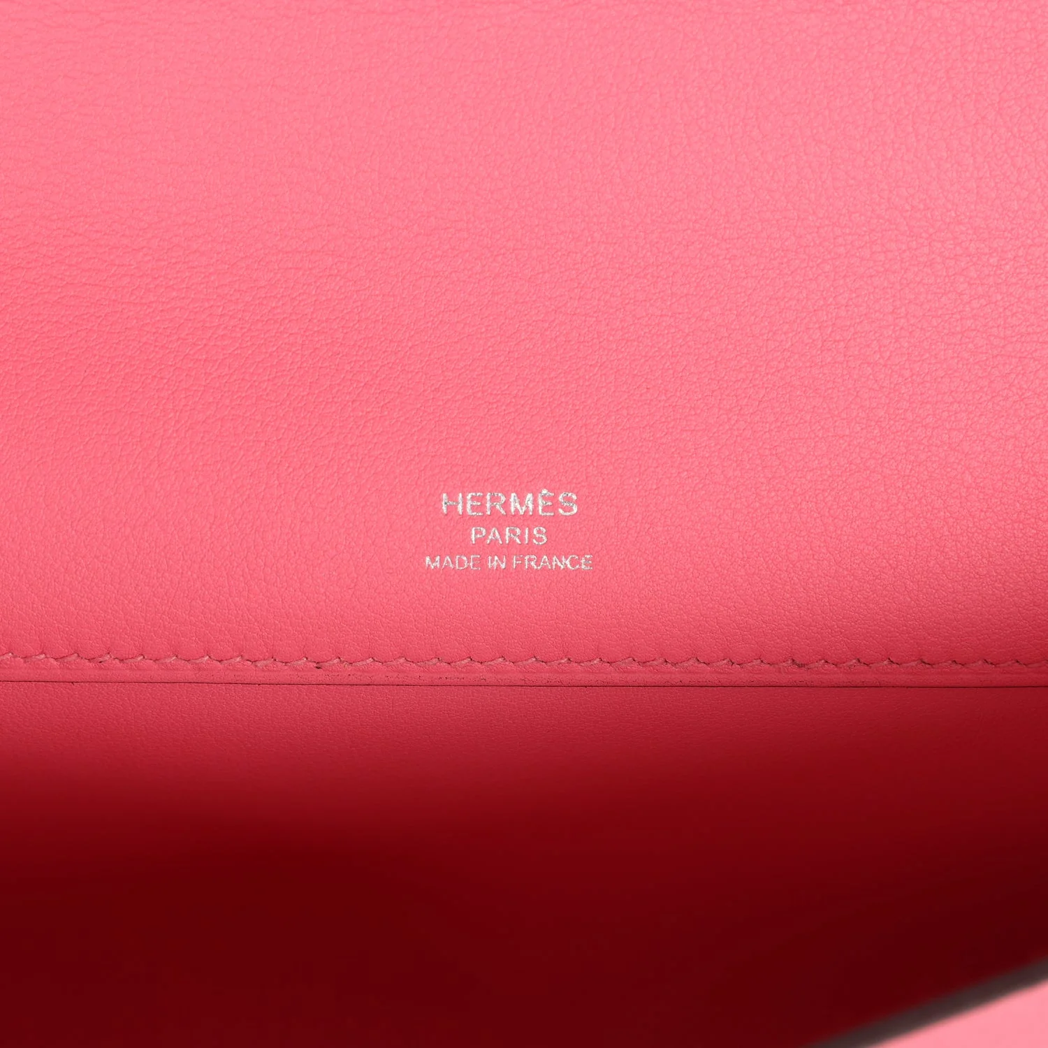 Replicate Hermes Kelly Cut Rose Azalee Swift Palladium Hardware(1:1 replica)