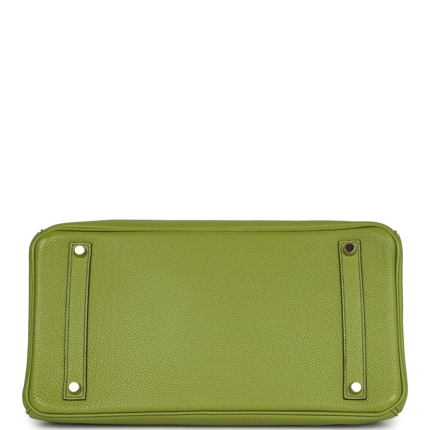 Replicate Hermes Birkin 35 Vert Anis Verso Togo Gold Hardware(1:1 replica)