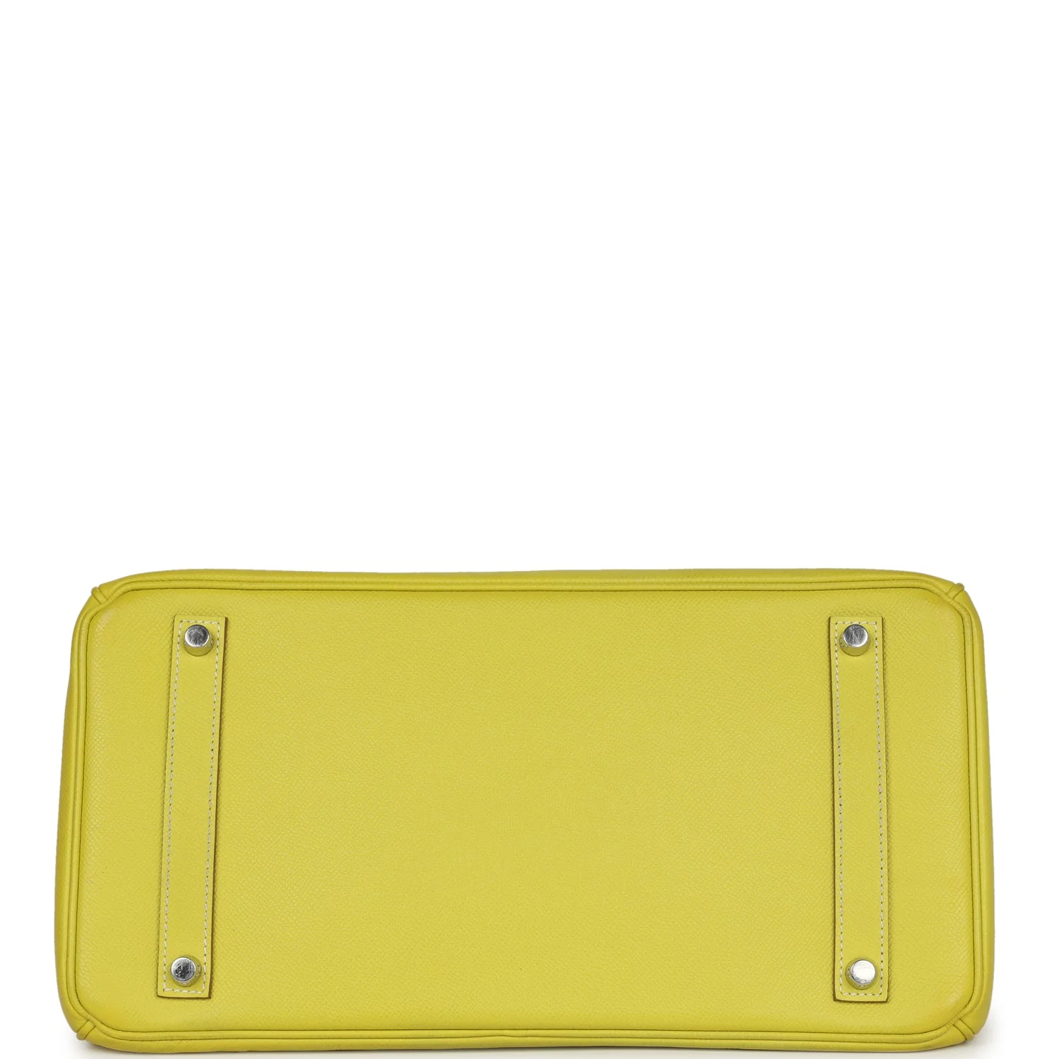 Replicate Hermes Birkin 35 Lime Candy Epsom Palladium Hardware(1:1 replica)